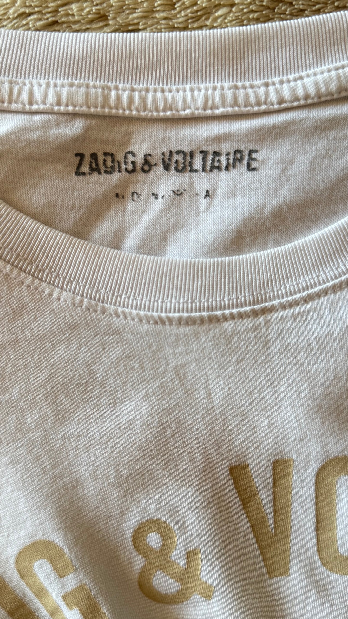 T-shirt Zadig & Voltaire blanc - S