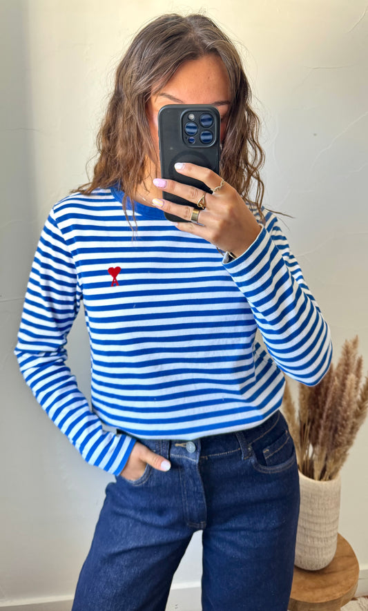 Pull marinière Ami Paris - S
