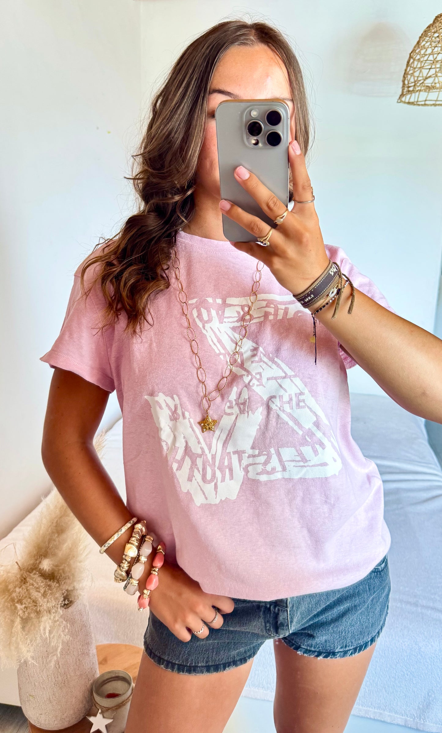 T-shirt rose Zadig & Voltaire - M