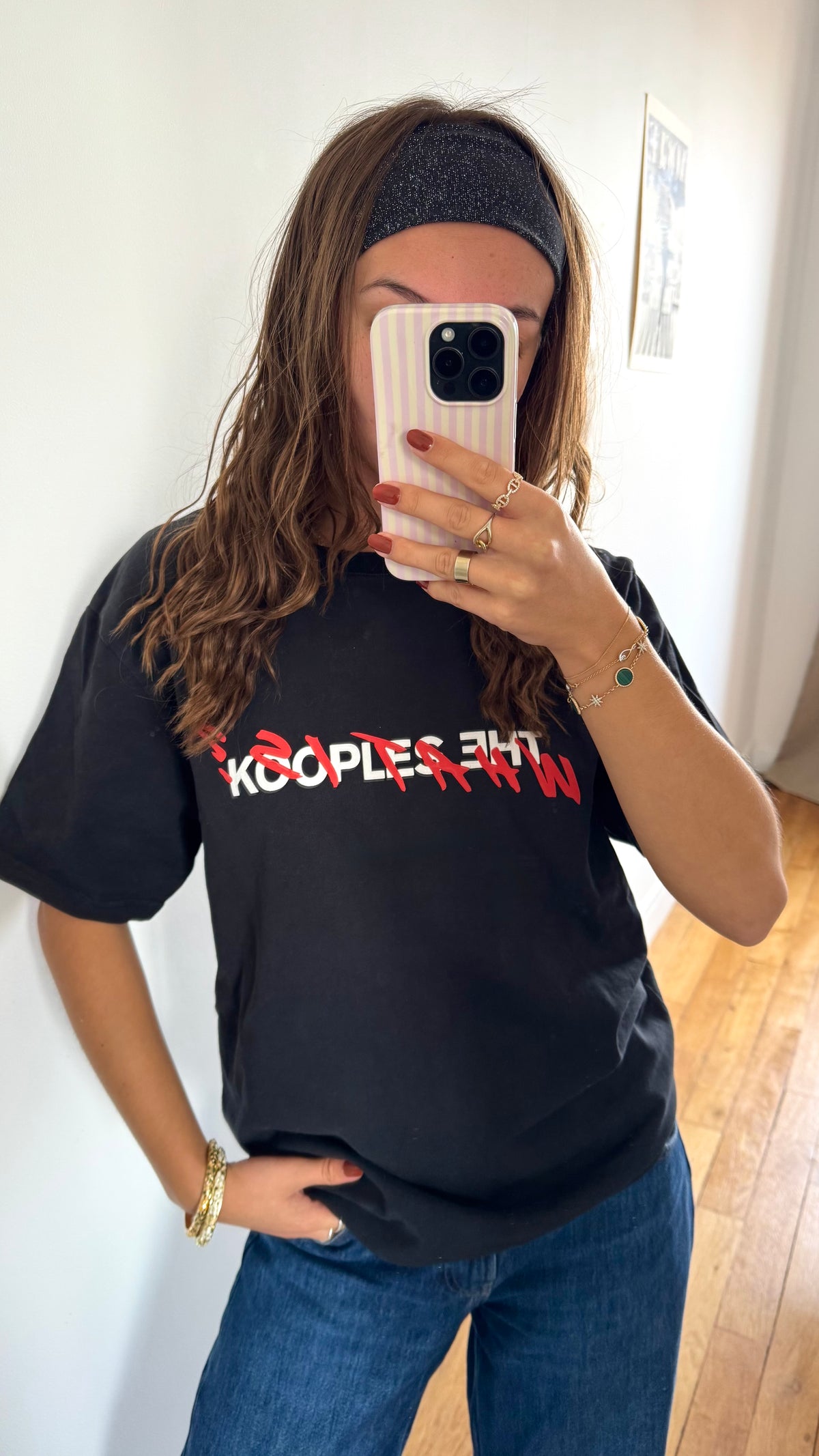 T-shirt noir The Kooples - M