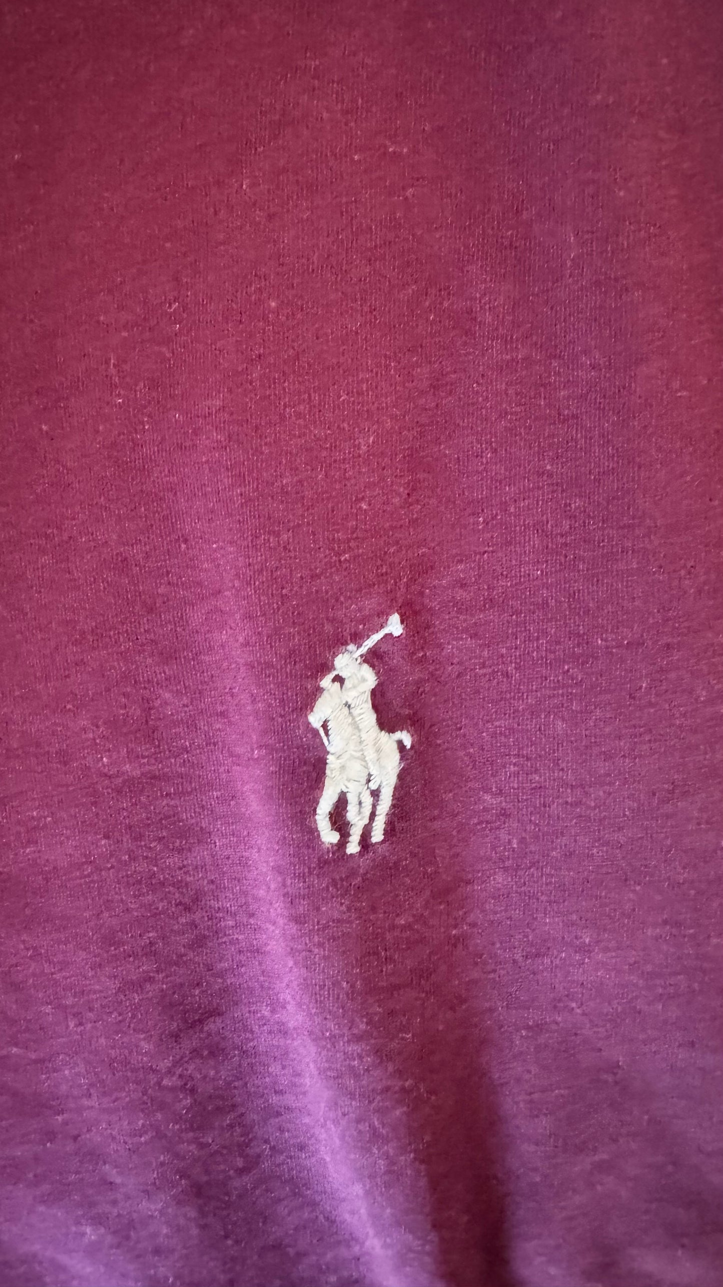 T-shirt bordeaux Ralph Lauren - M