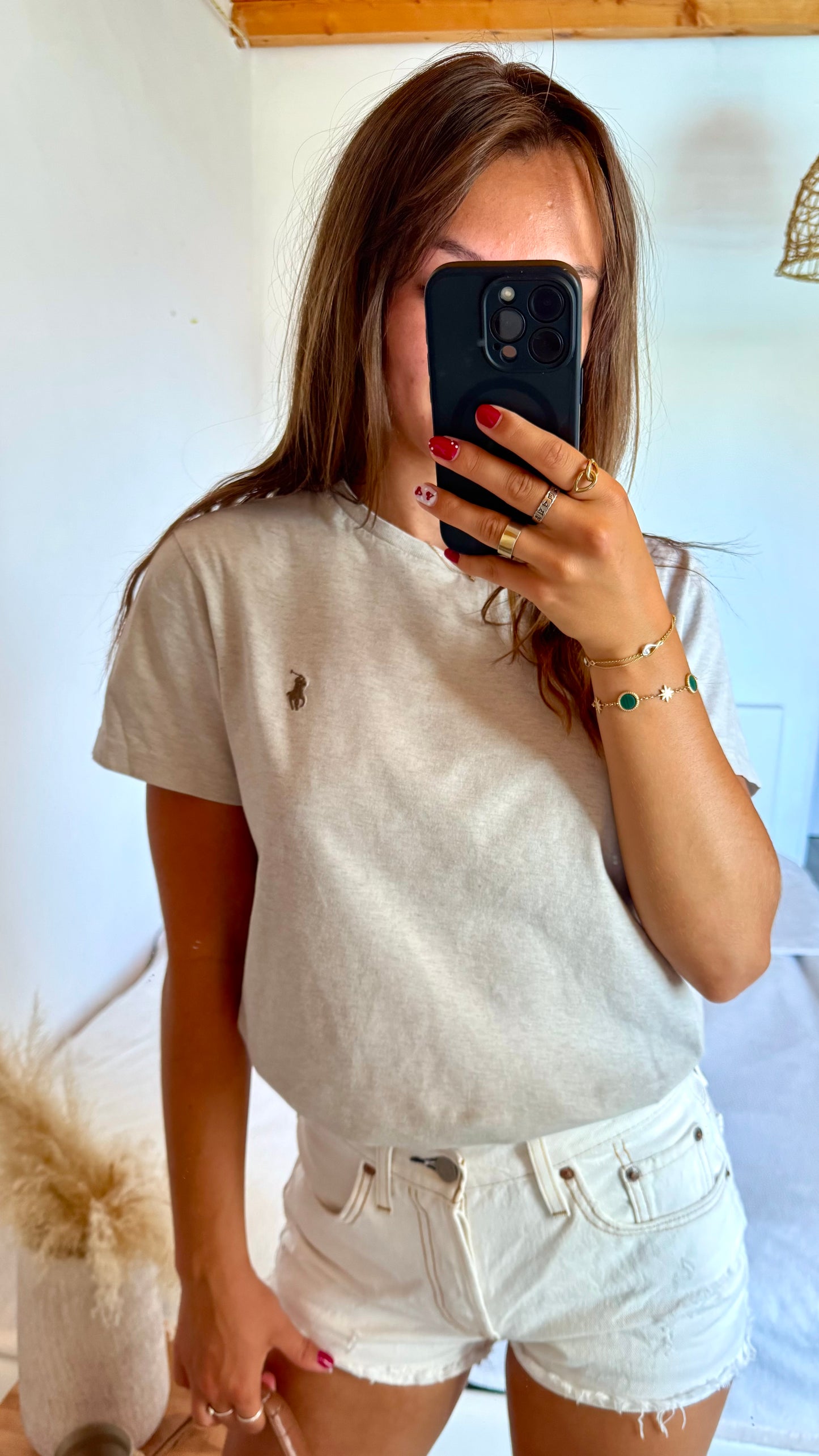 T-shirt beige Ralph Lauren - S unisex