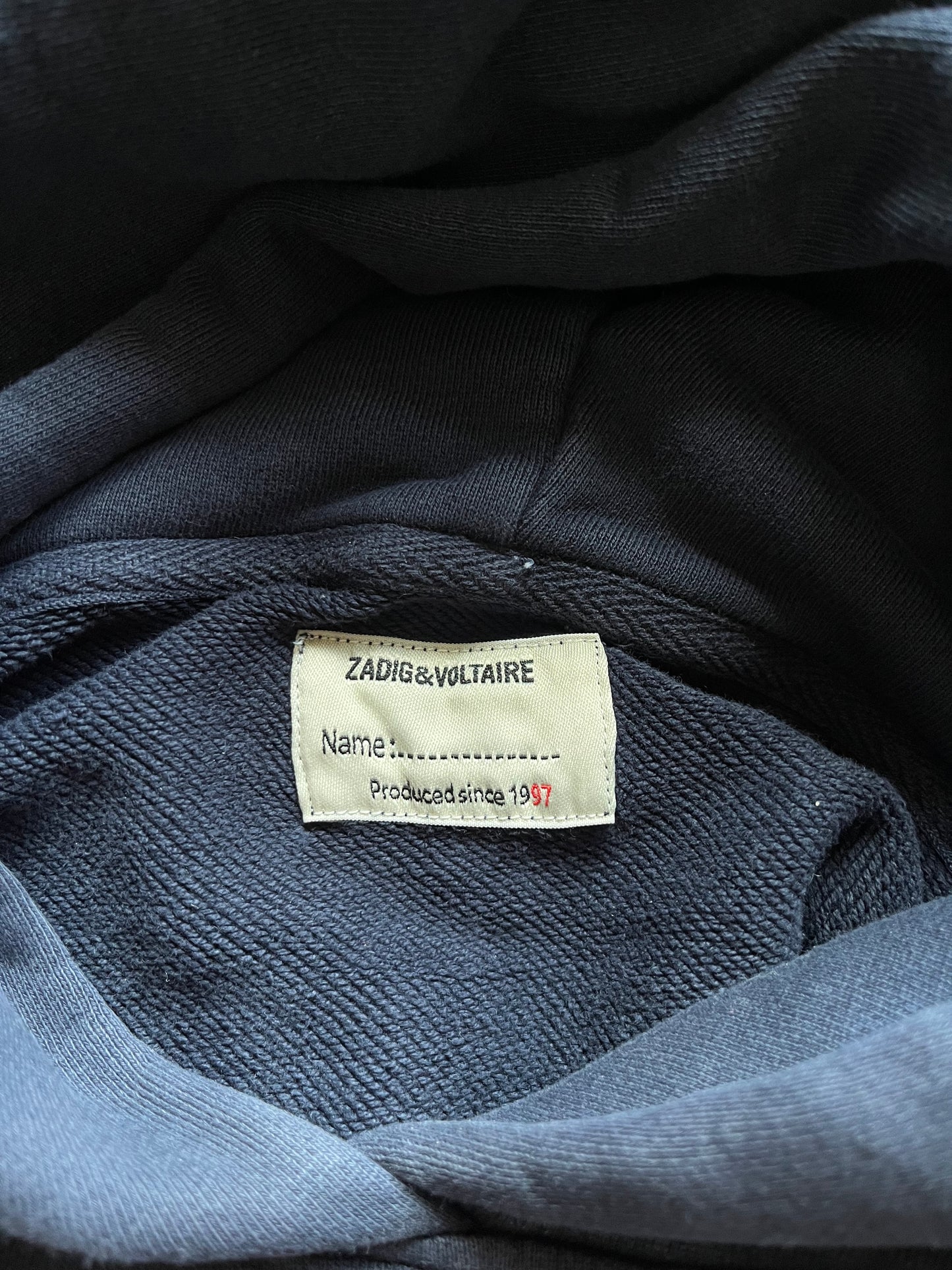 Sweat noir motifs Zadig & Voltaire - S