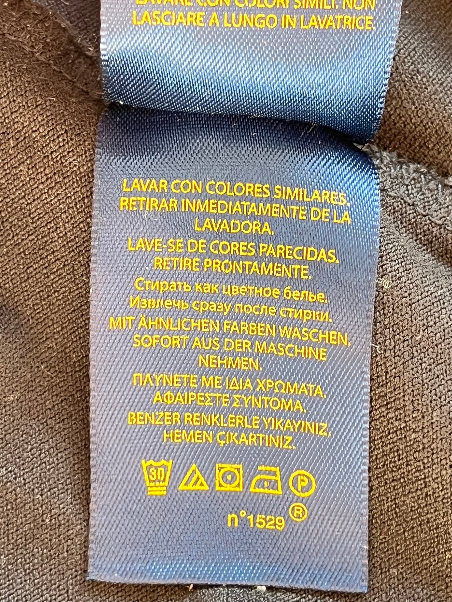 Polo noir Ralph Lauren - L