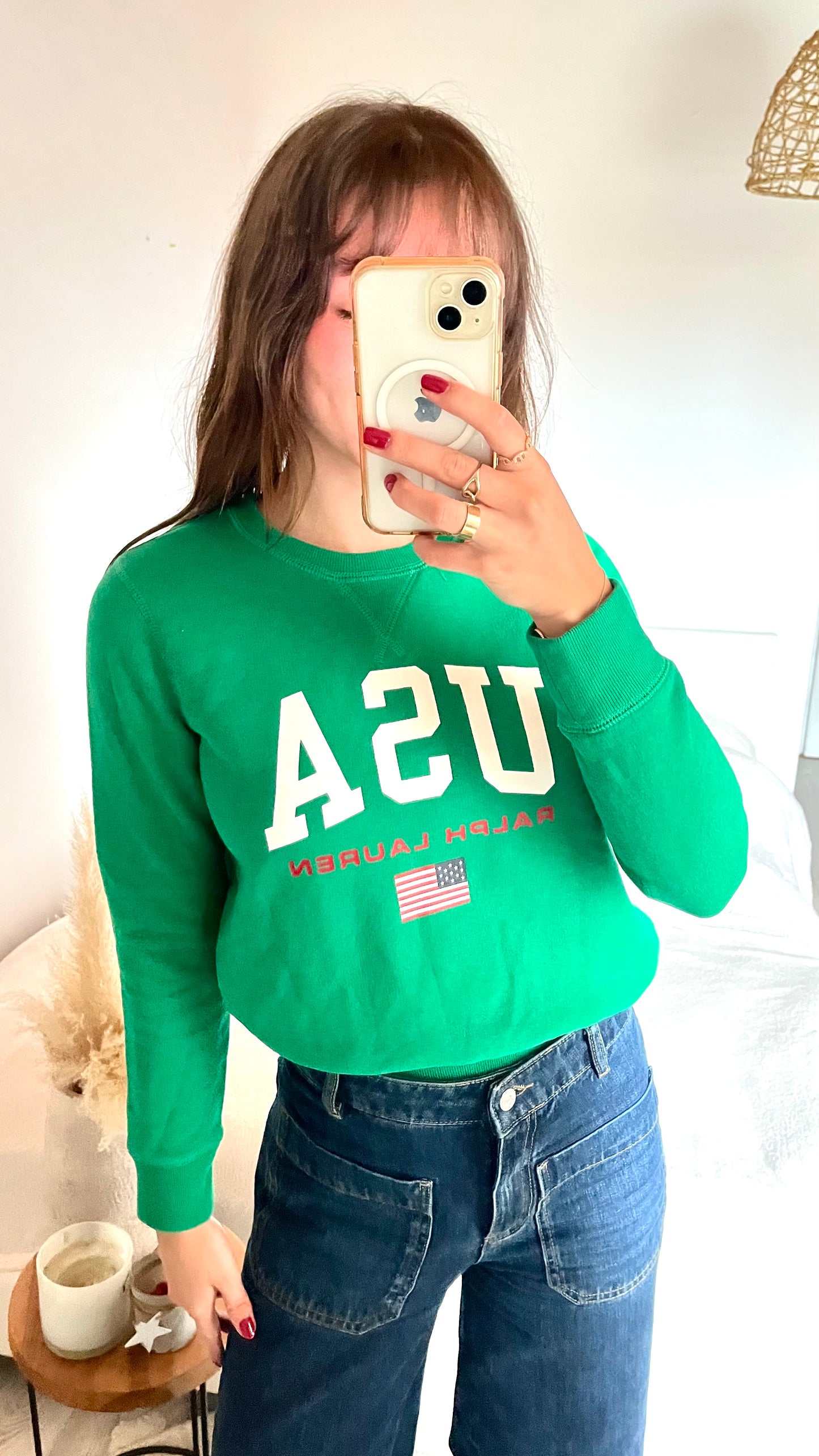 Sweat USA American Flag Ralph Lauren - XS