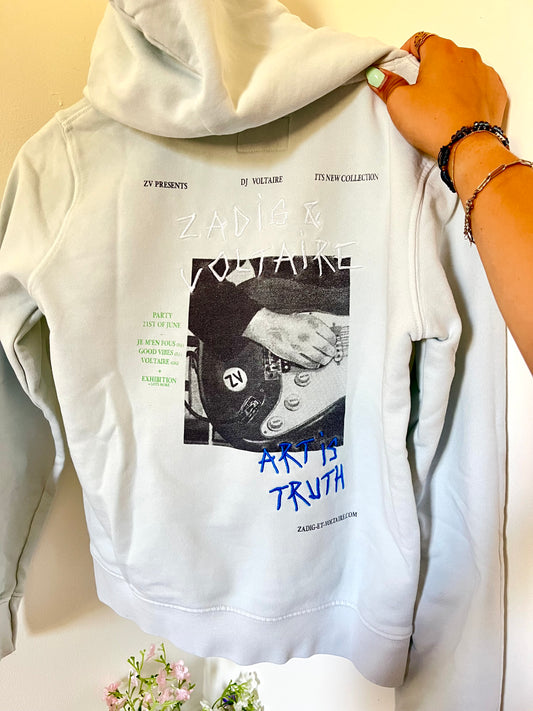 Sweat bleu pastel Zadig & Voltaire - XS