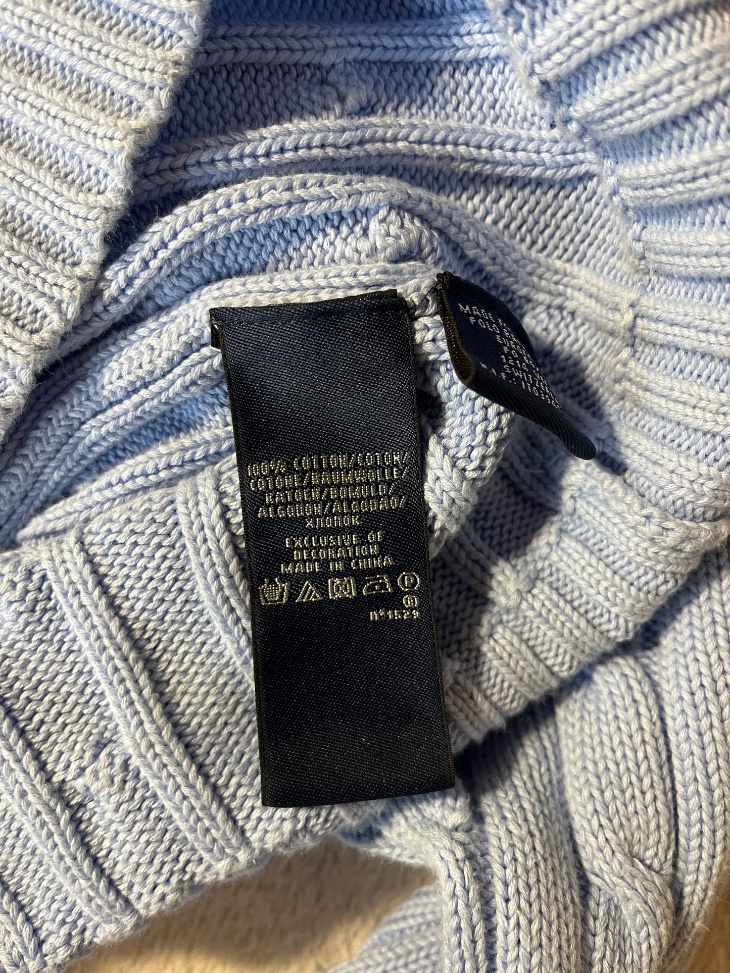Pull torsadé Old School Ralph Lauren - M