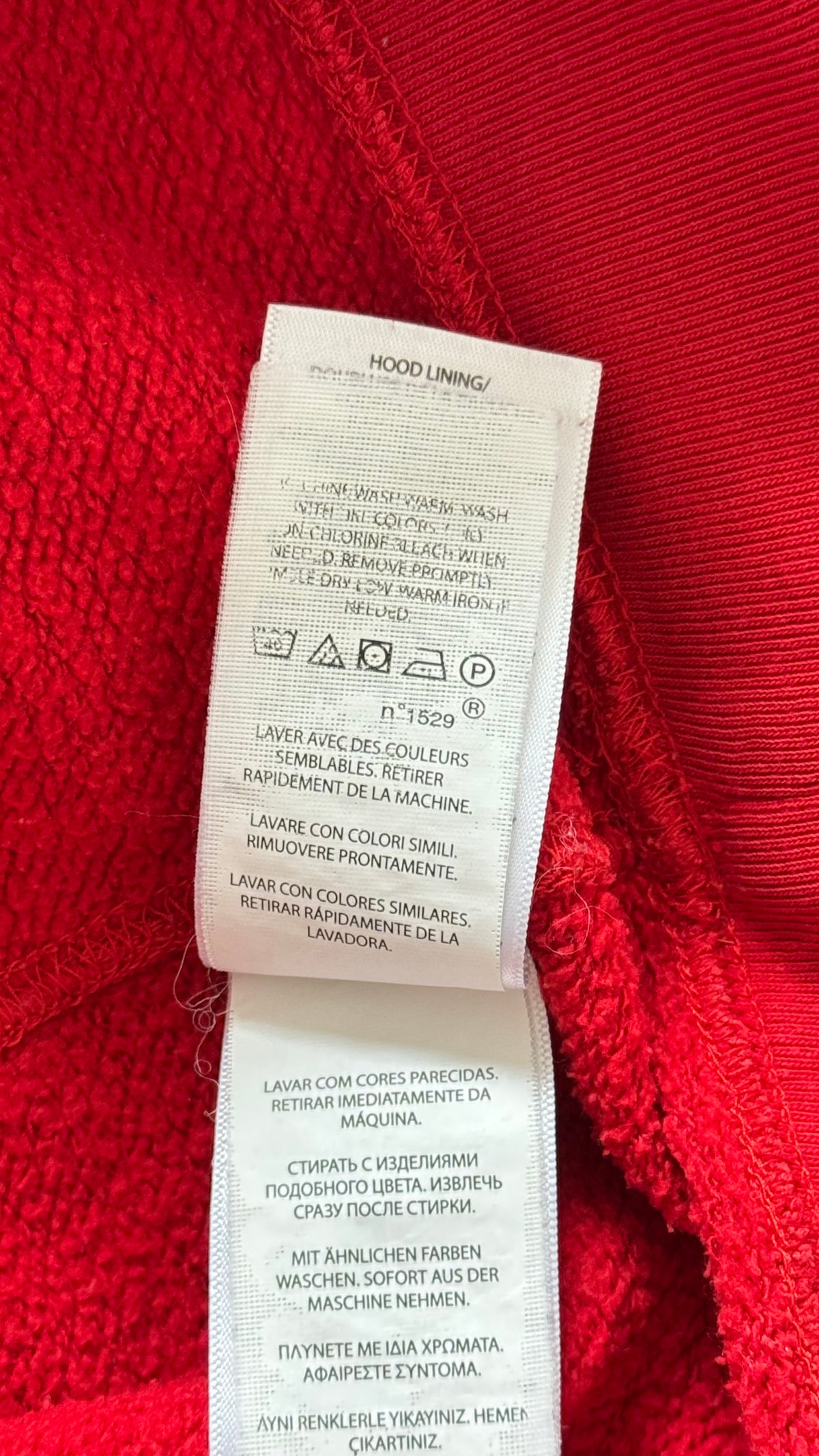 Sweat à capuche rouge Ralph Lauren - S/M