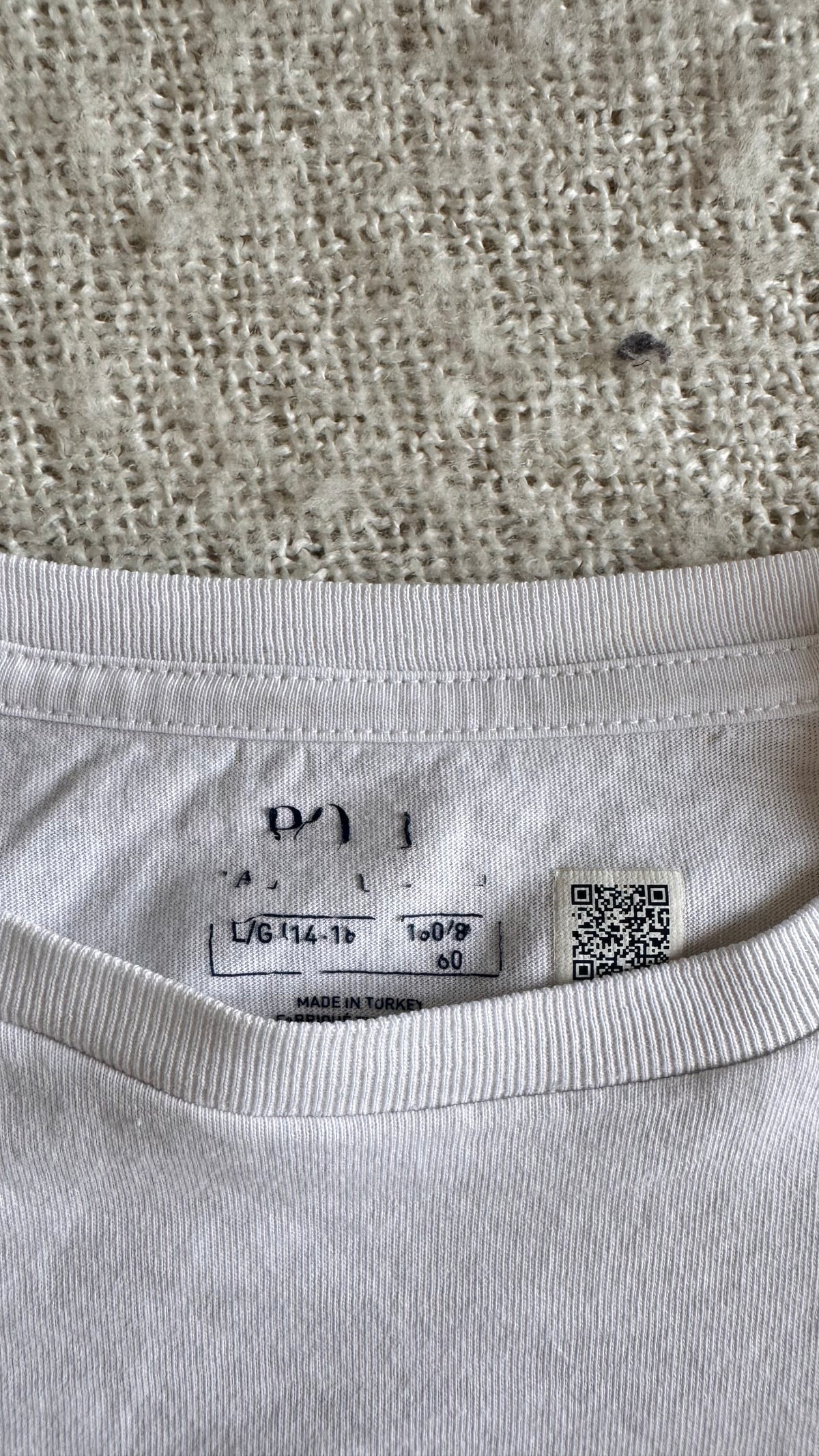 T-shirt blanc nounours Ralph Lauren - S
