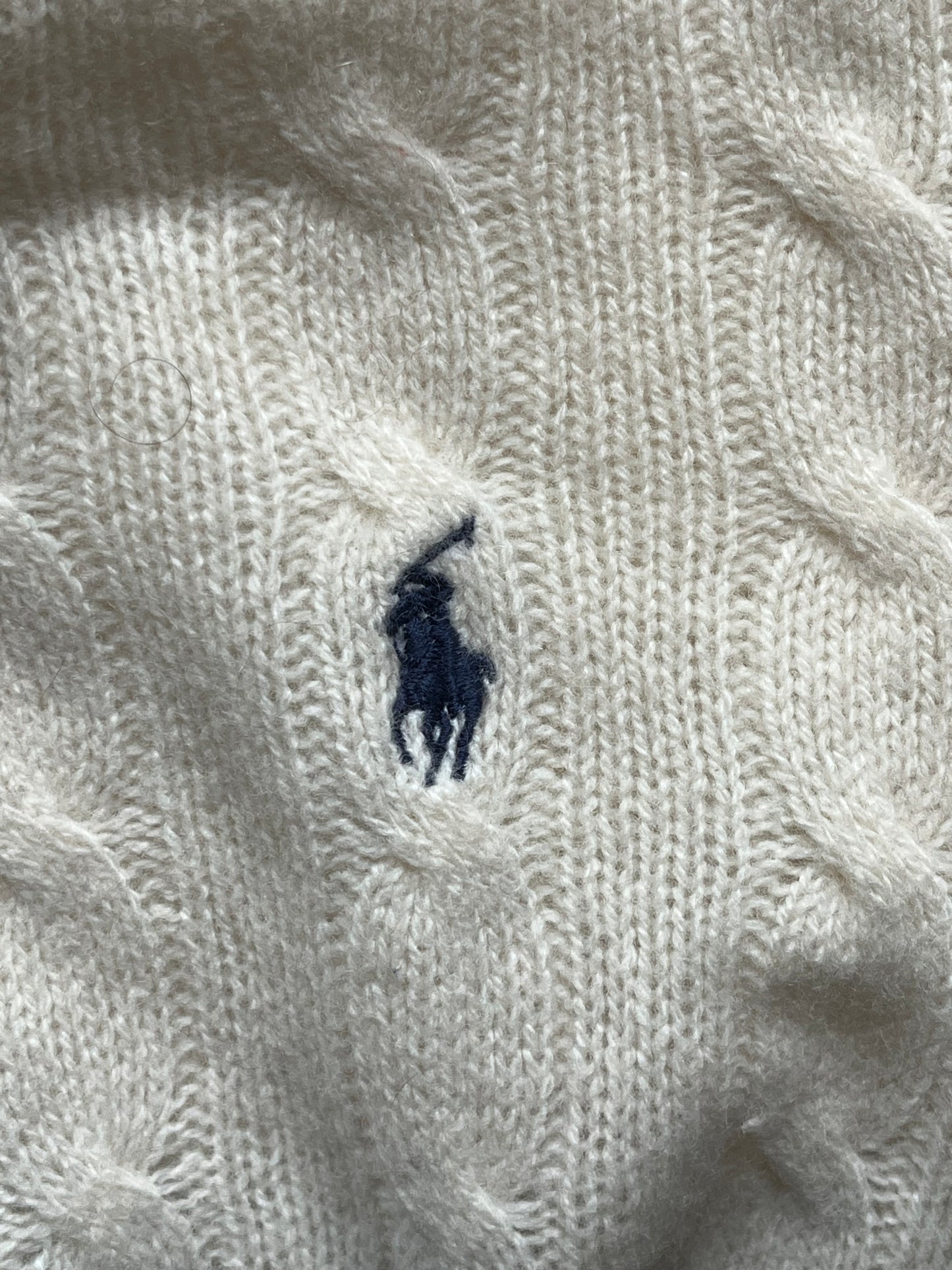 Col roulé torsadé Ralph Lauren laine & cachemire - M