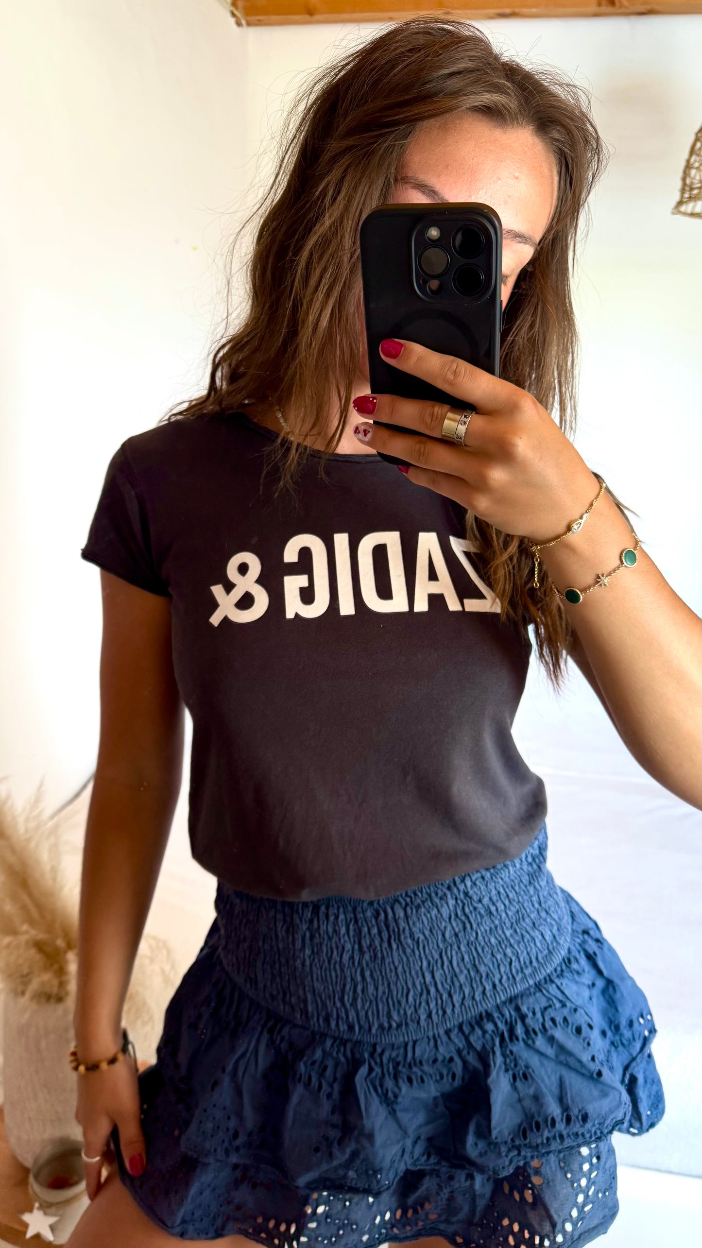 T-shirt noir Zadig & Voltaire - XS