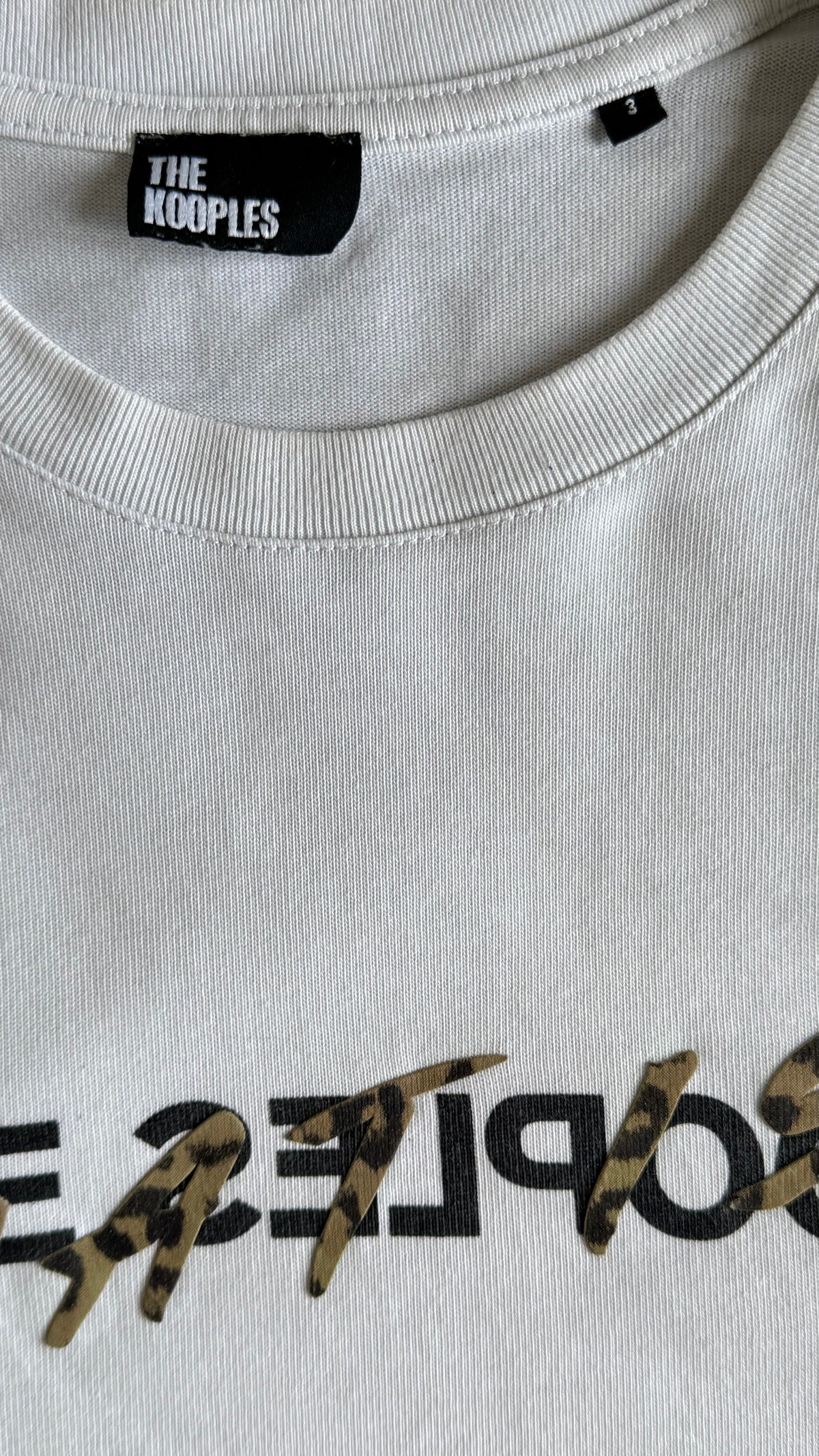 T-shirt The Kooples léopard - M