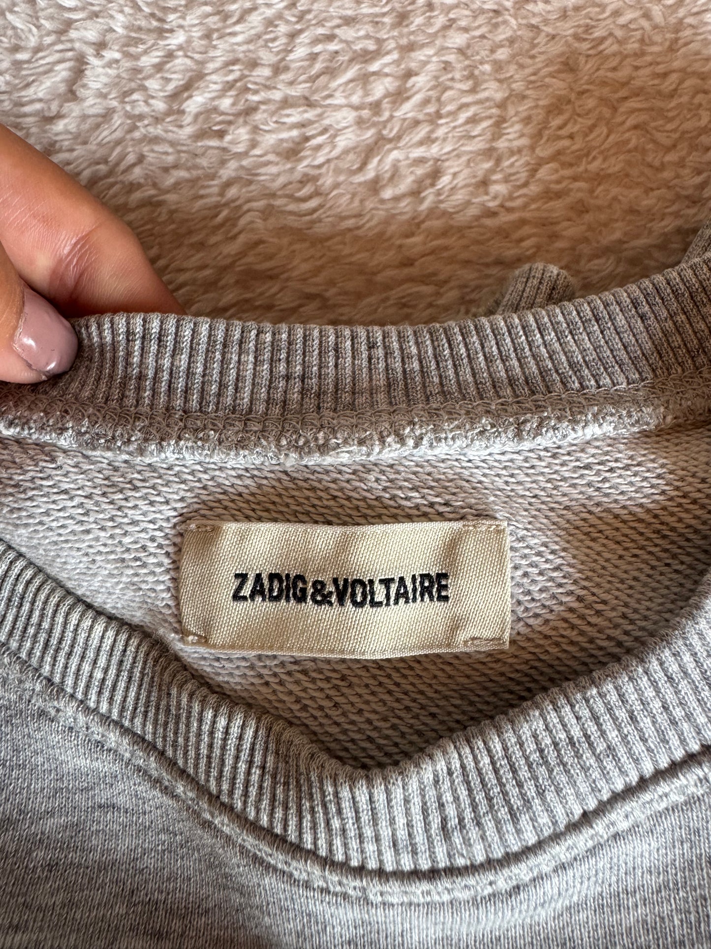 Sweat gris chiné Zadig & Voltaire - S