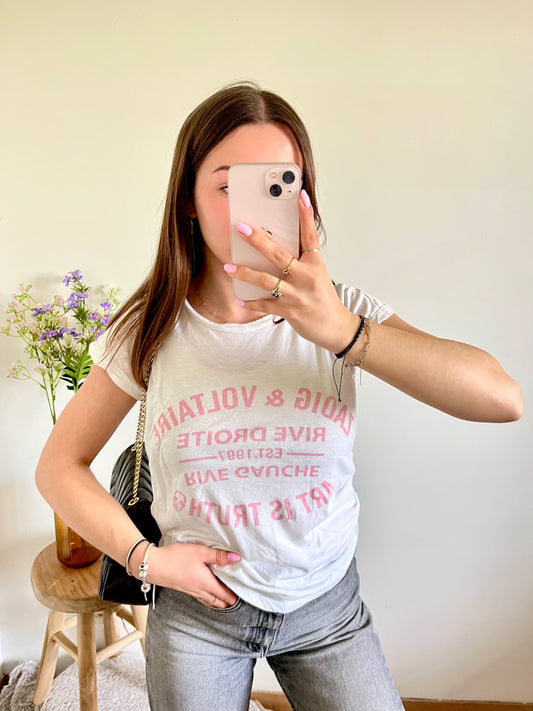 T-shirt blanc Zadig & Voltaire - S