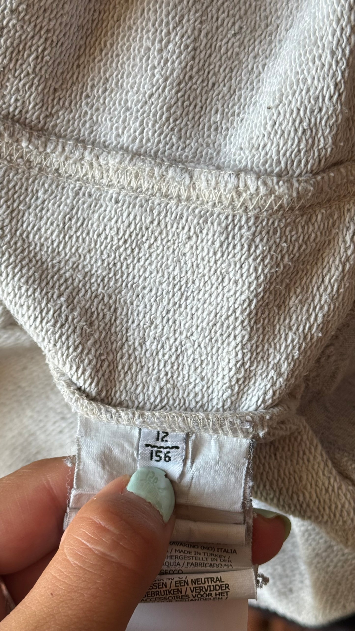 Sweat gris Stone Island - S