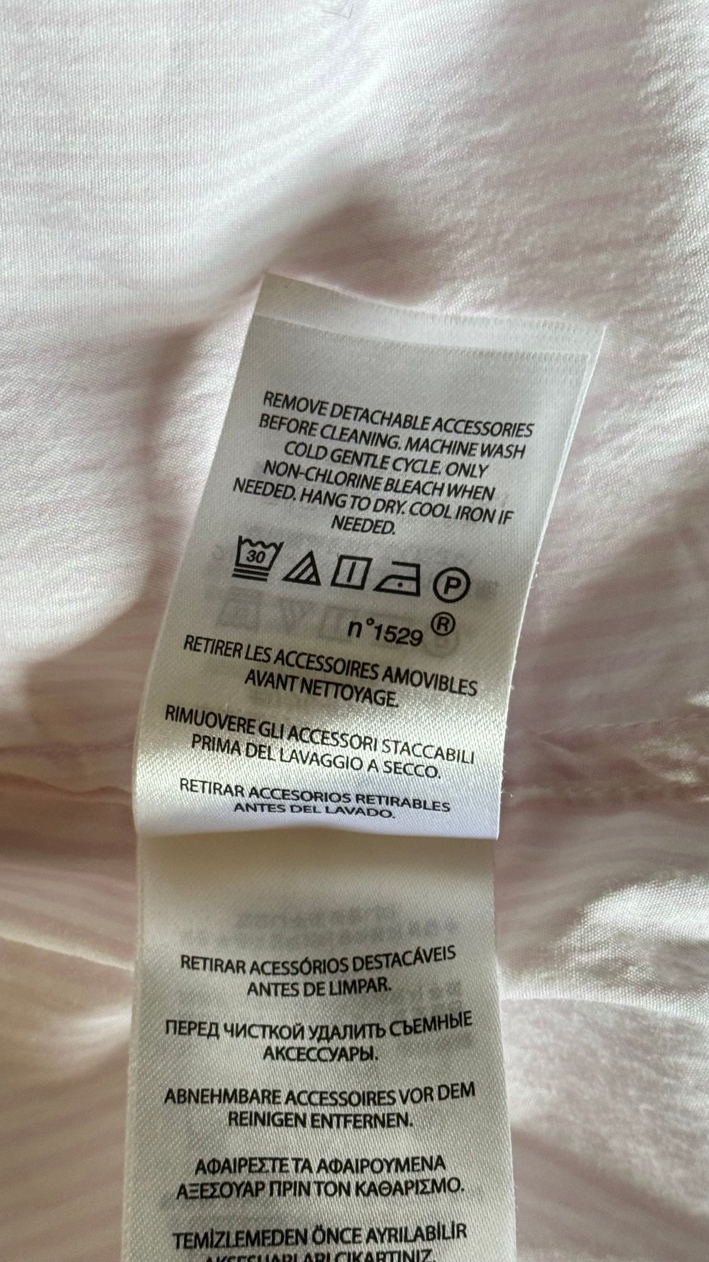 Chemise rayée rose Ralph Lauren - XS