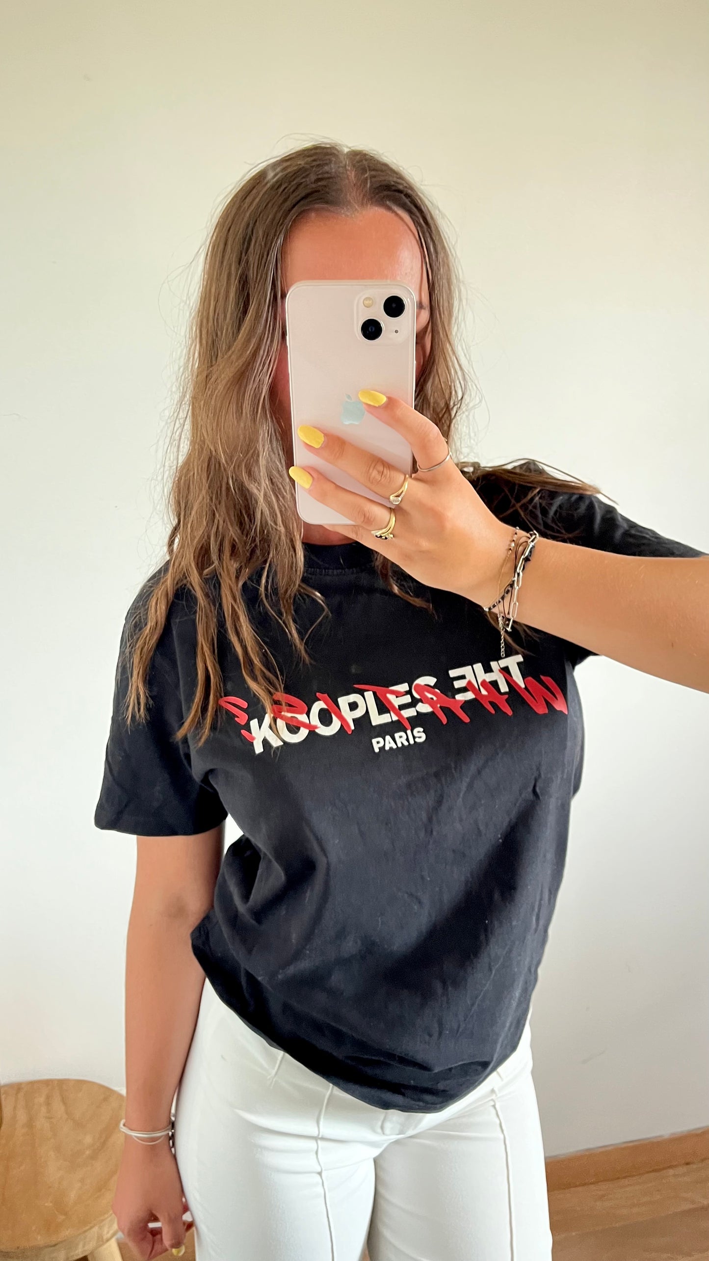 T-shirt noir The Kooples - S