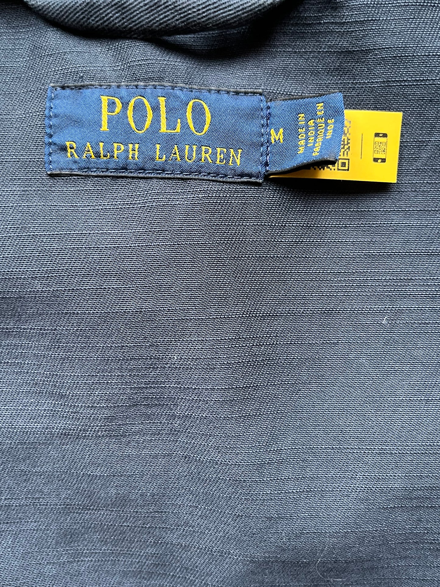 Veste toile de coton marine Ralph Lauren - M