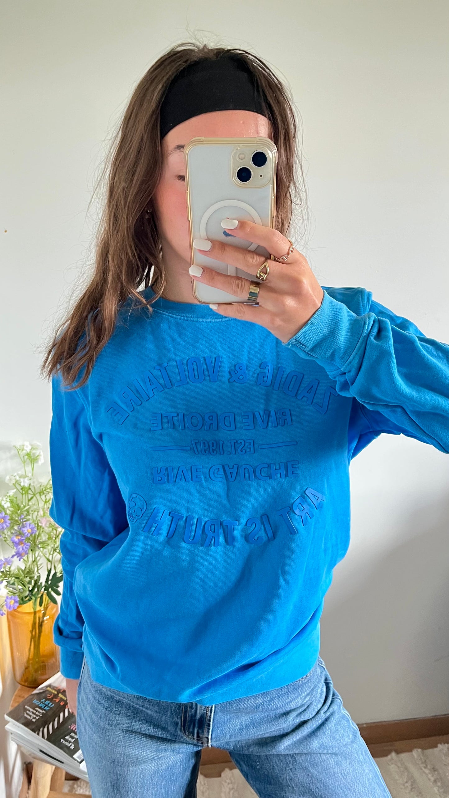 Sweat bleu Zadig & Voltaire - S