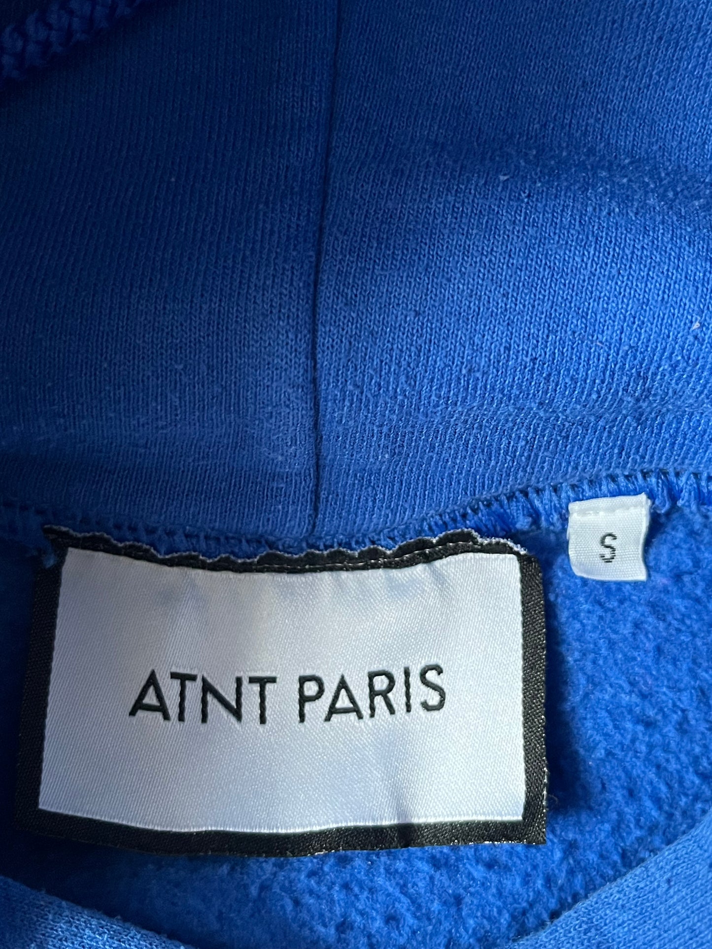 Sweat à capuche bleu ATNT PARIS - S