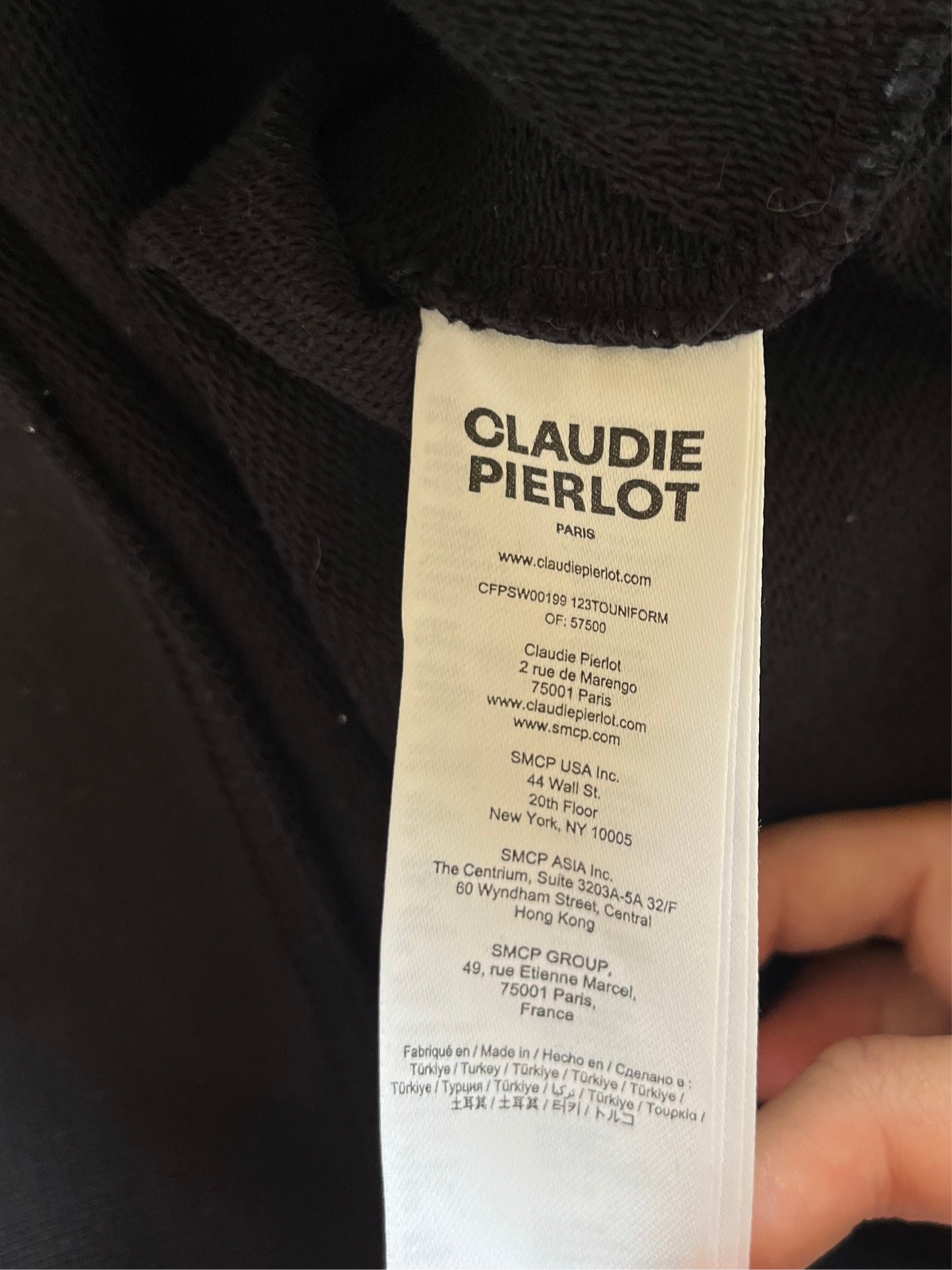 Pull bleu marine Claudie Pierlot - S