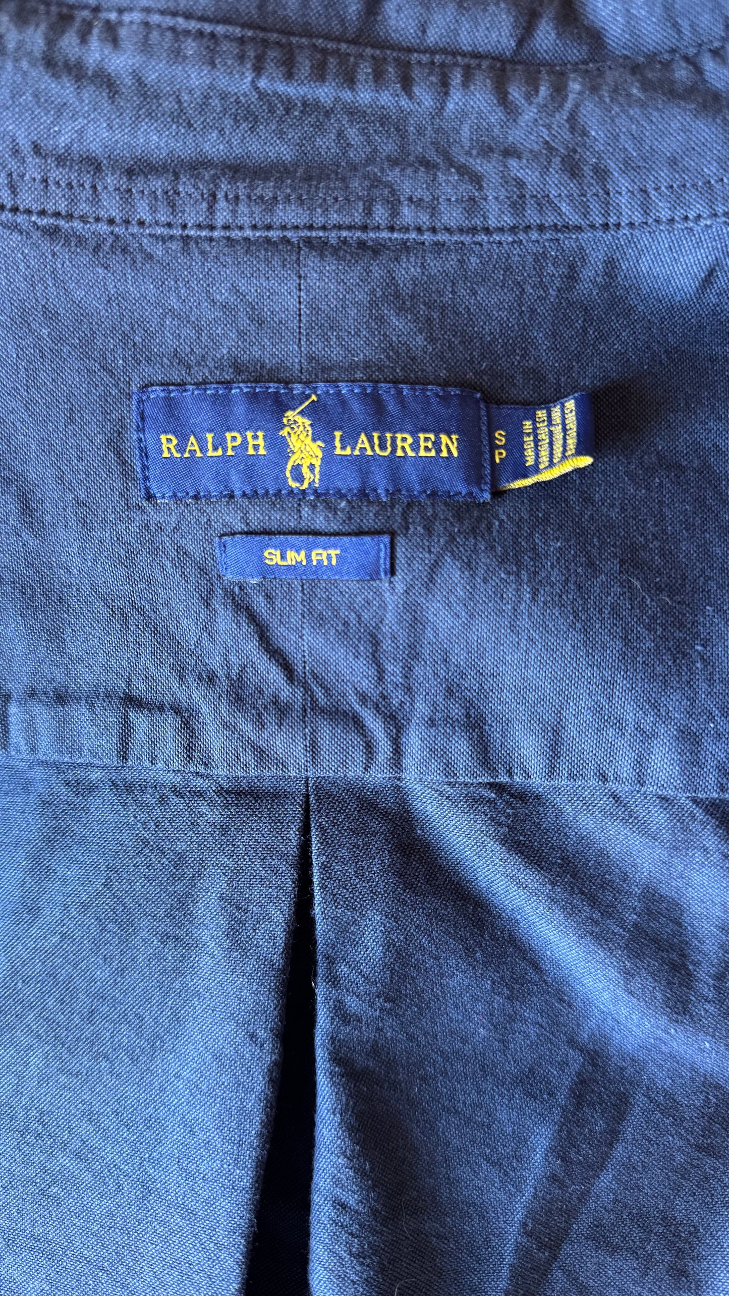 Chemise en tissu marine Ralph Lauren - S homme / M femme