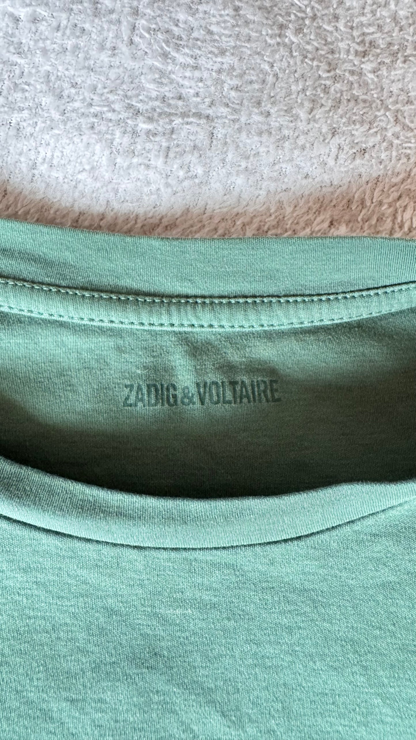 T-shirt vert Zadig & Voltaire - S