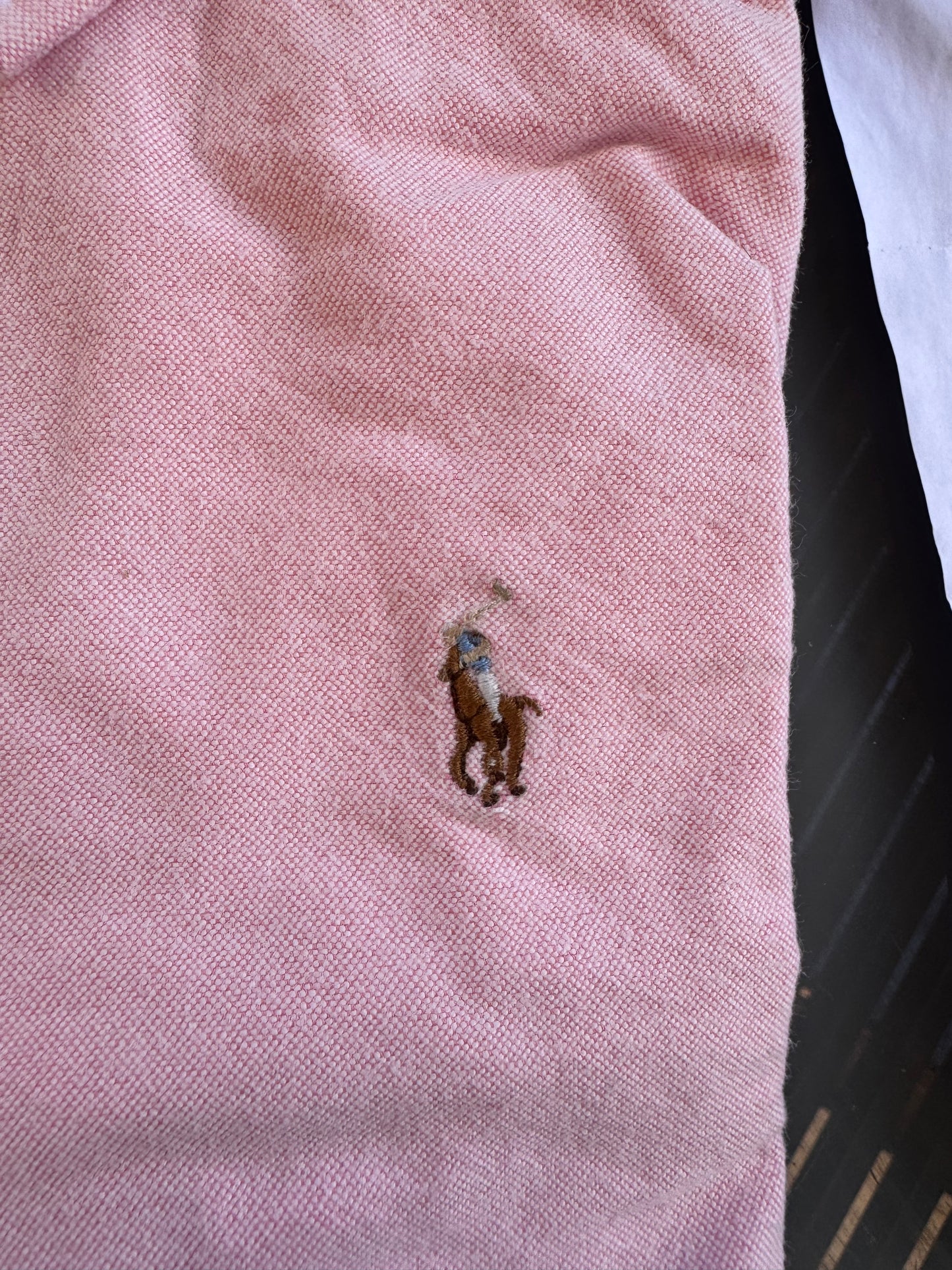 Chemise Ralph Lauren rose - XS
