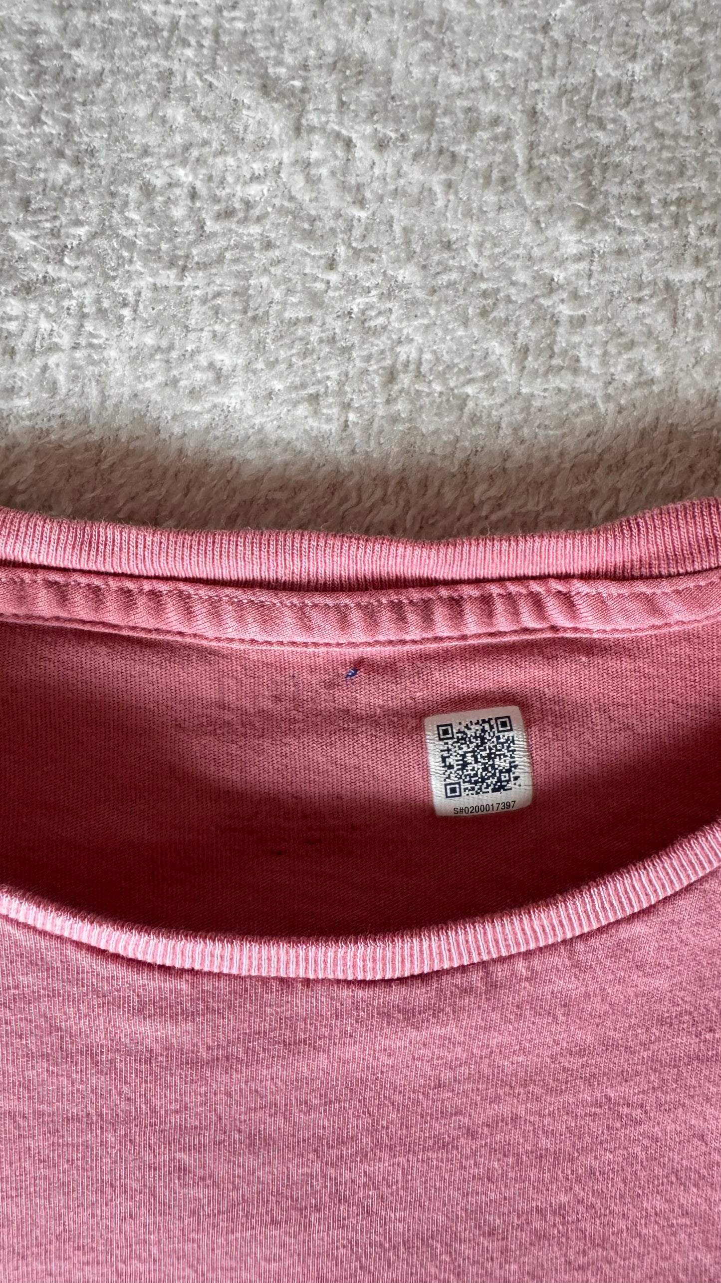 T-shirt rose corail Ralph Lauren - S