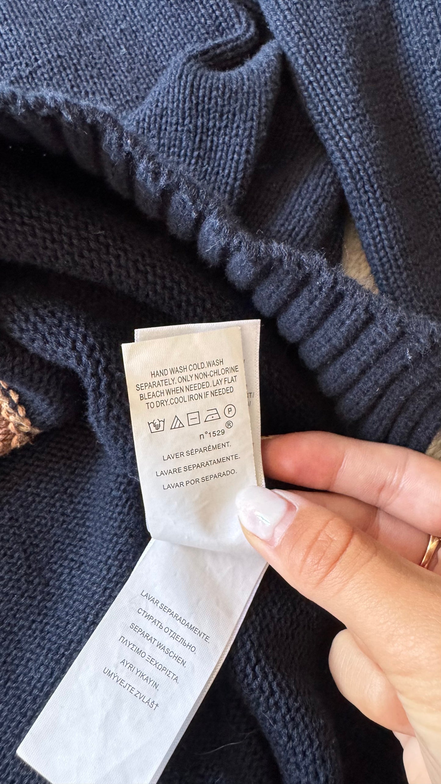 Pull rare nounours Ralph Lauren - M