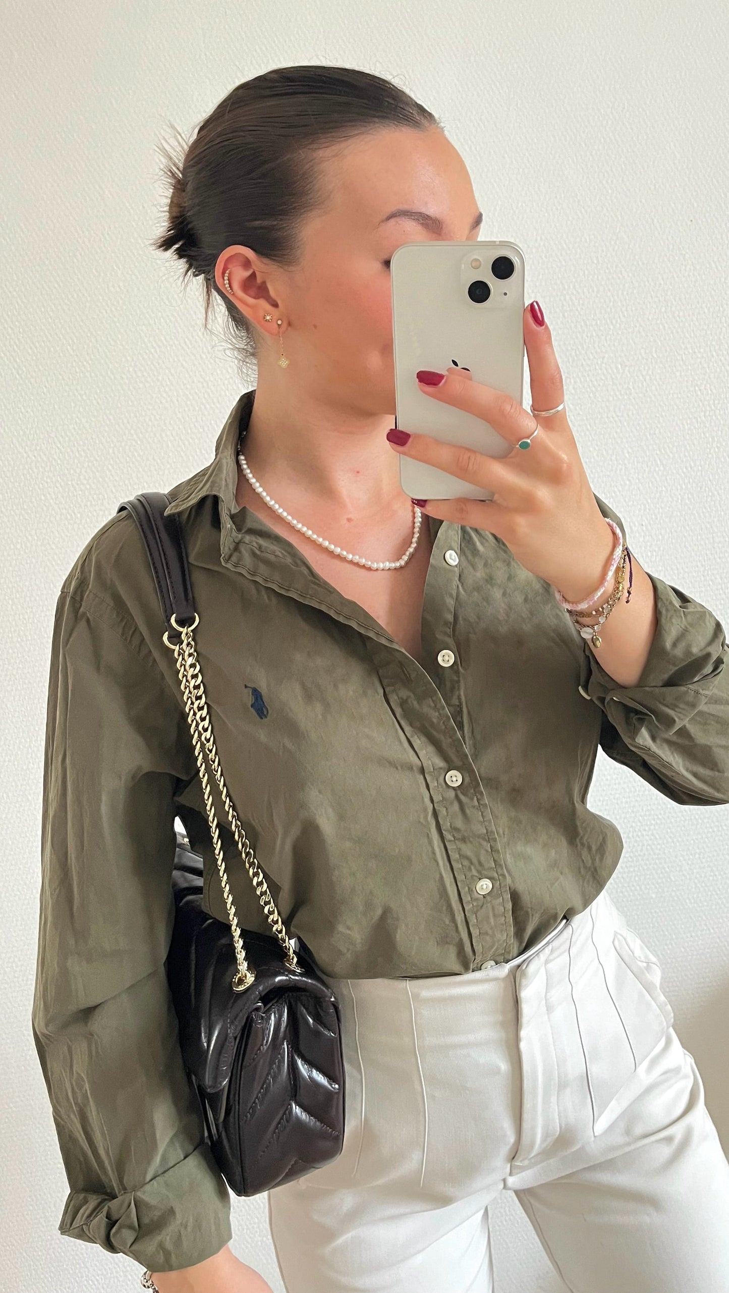 Chemise kaki Ralph Lauren - M