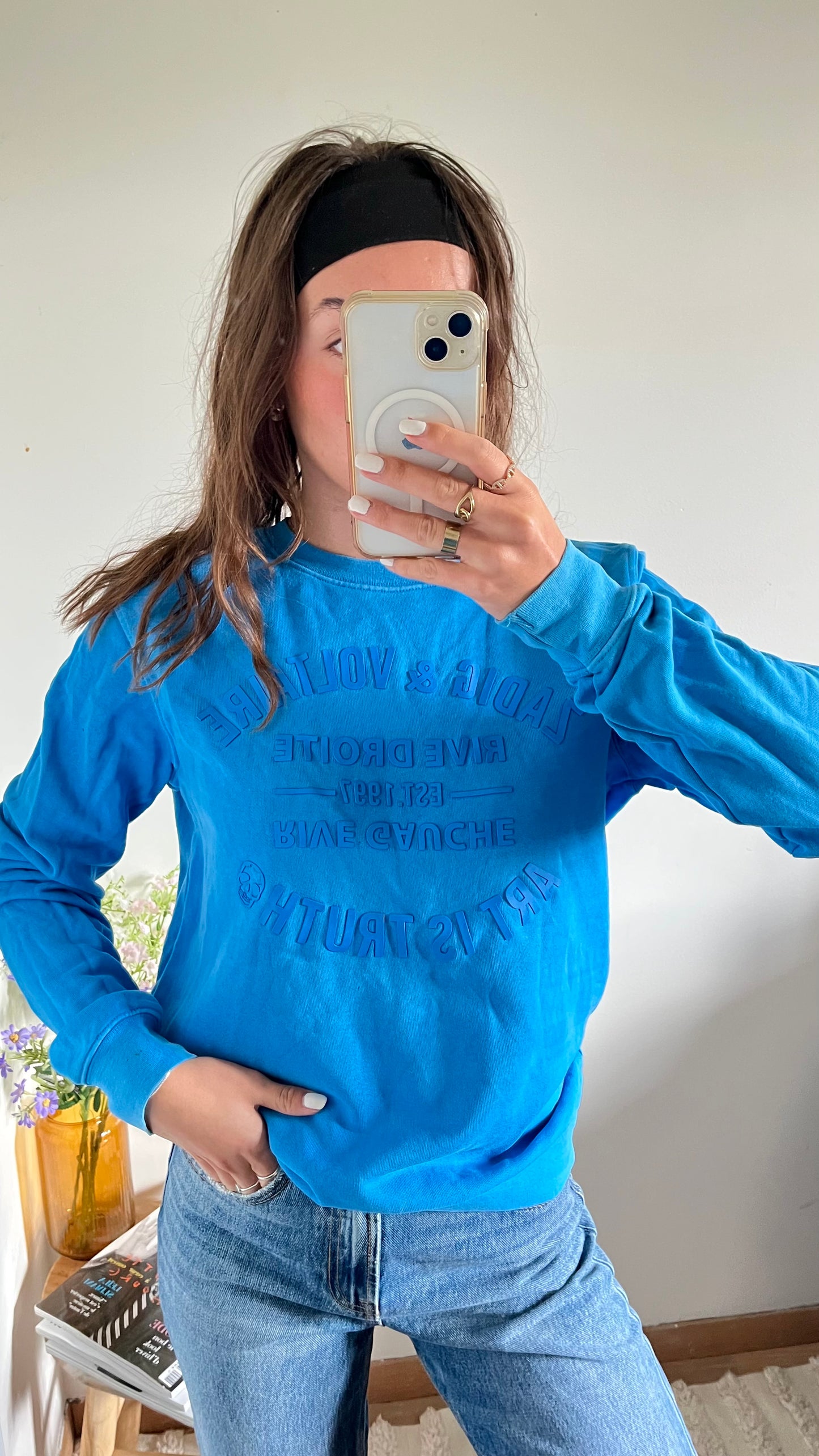 Sweat bleu Zadig & Voltaire - S