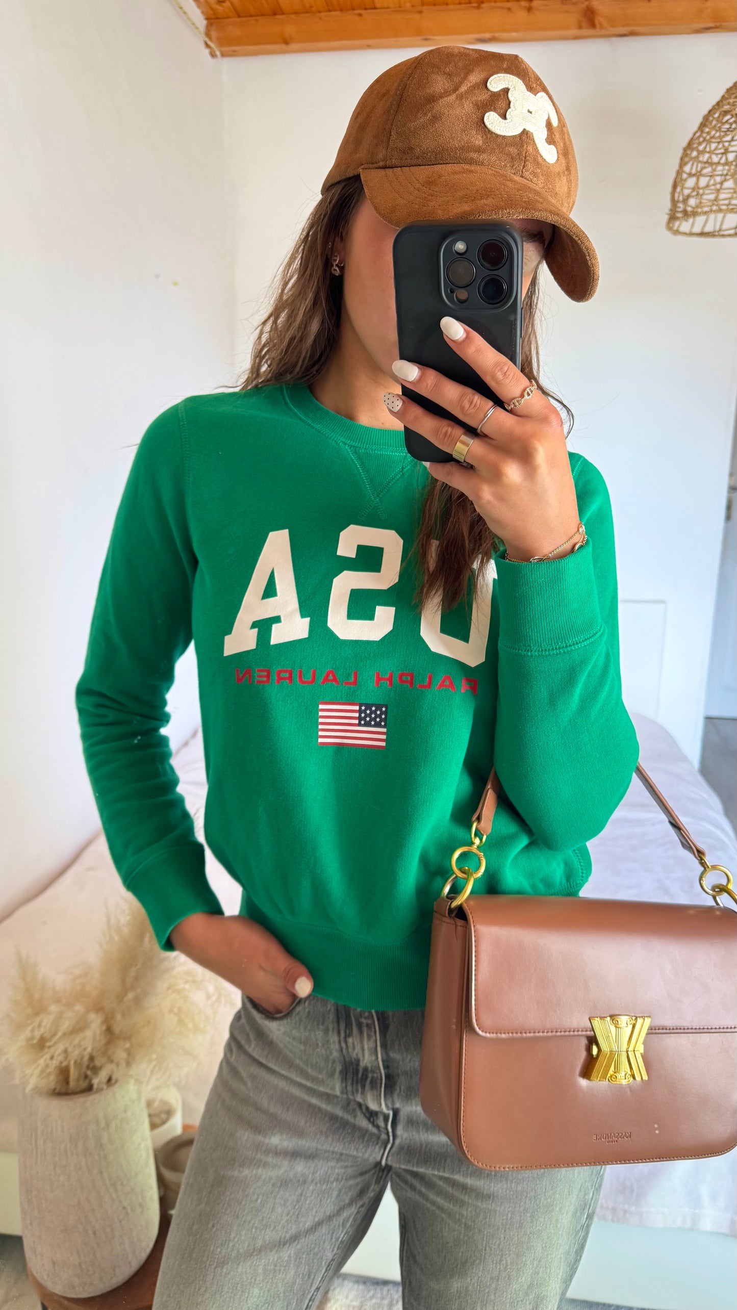 Sweat USA American Flag Ralph Lauren - XS