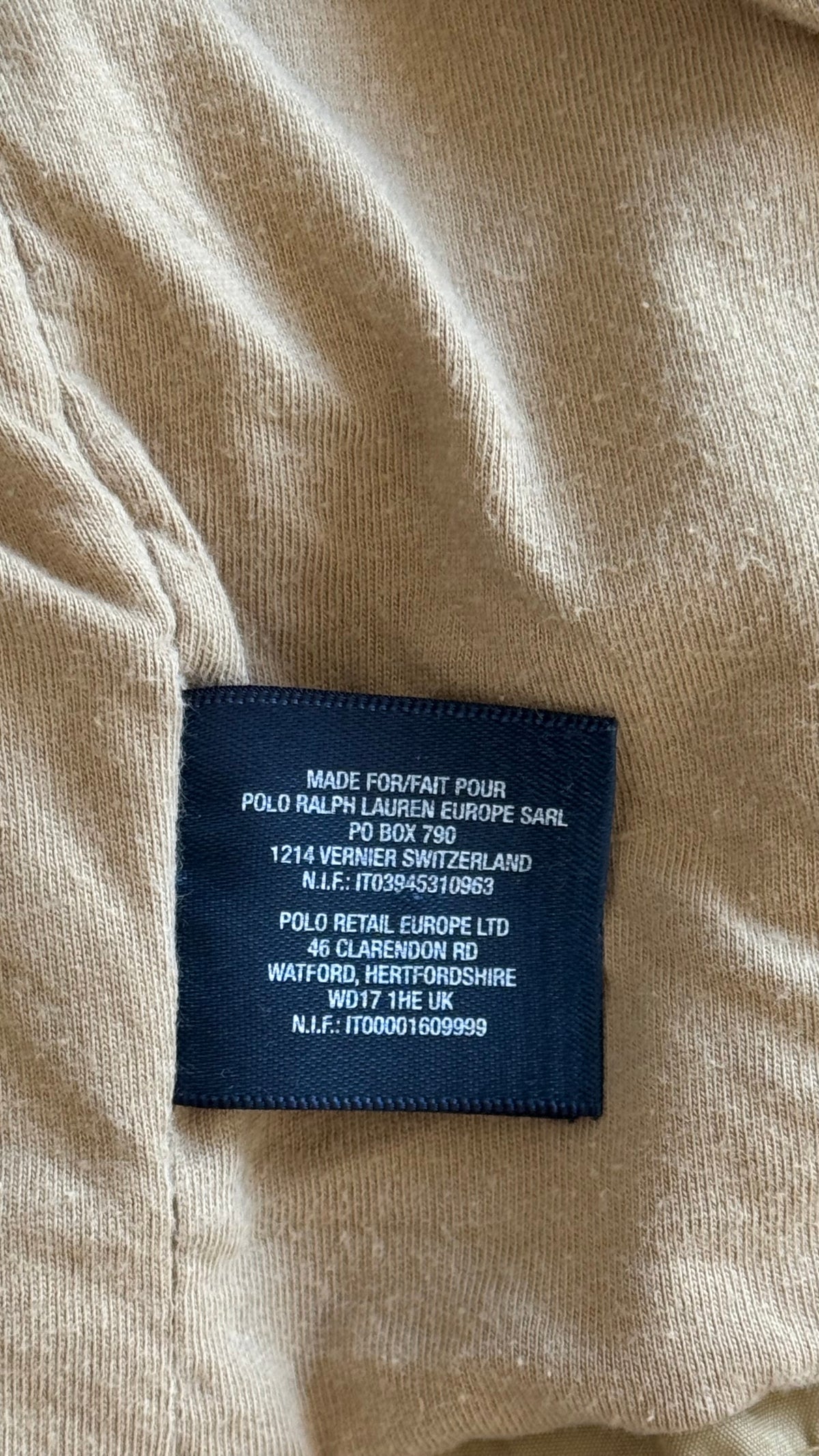 Veste d’extérieure beige Ralph Lauren - S