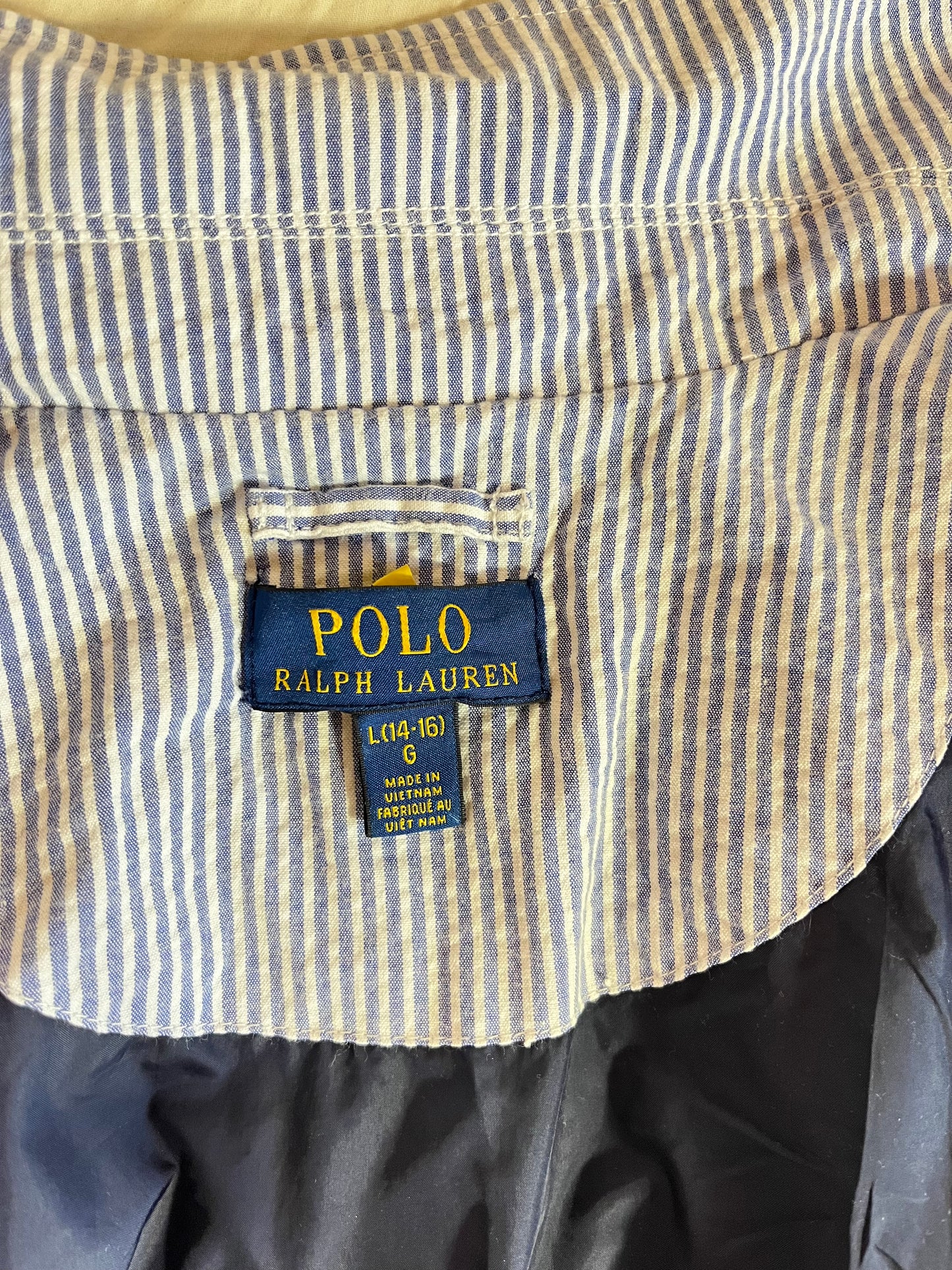 Veste à rayures bleues Ralph Lauren - S