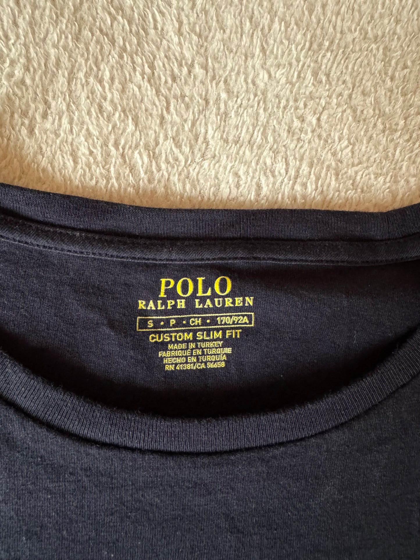 T-shirt manche longue navy Ralph Lauren - S homme / M femme
