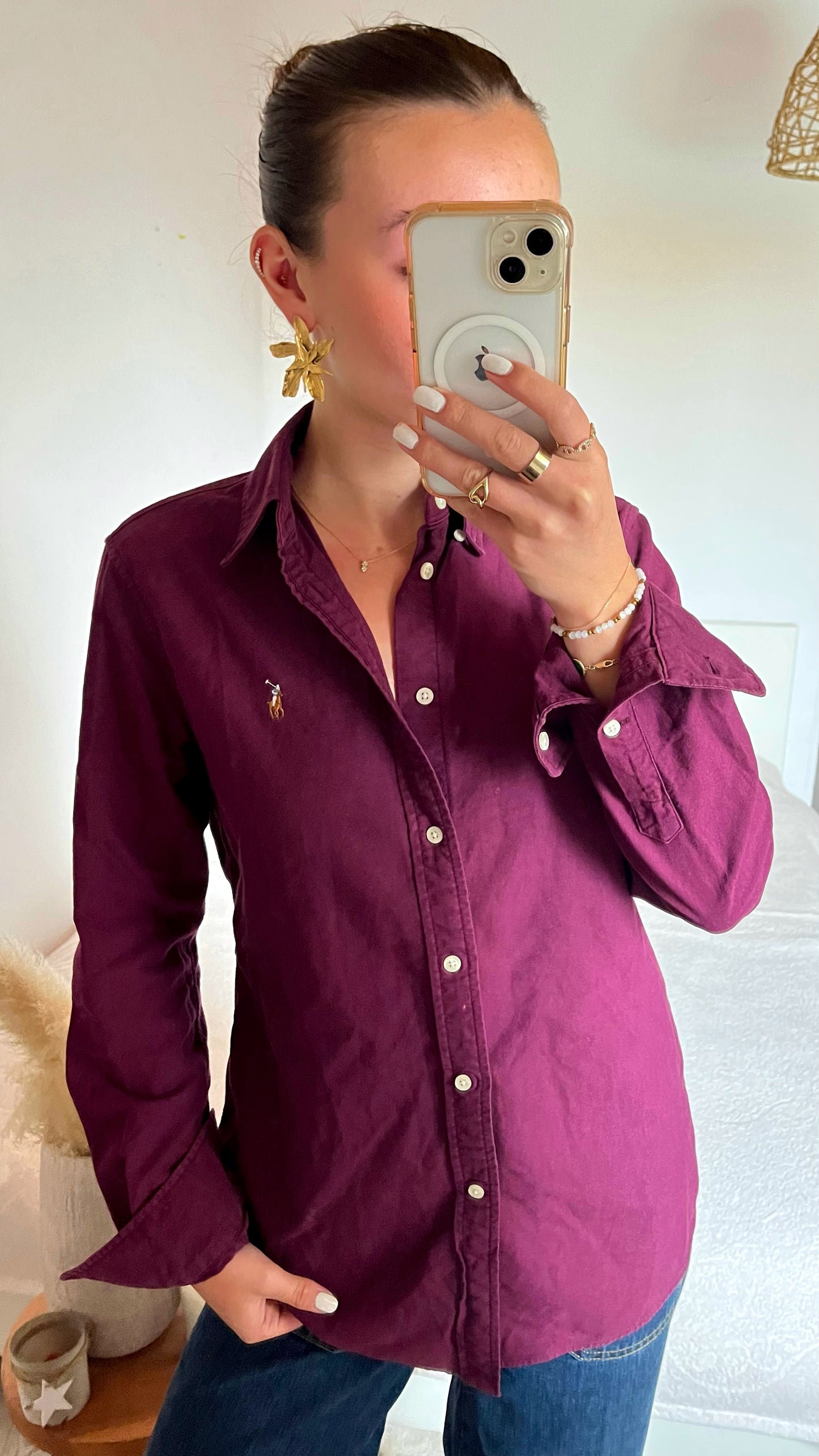 Chemise bordeaux Ralph Lauren - L/XL