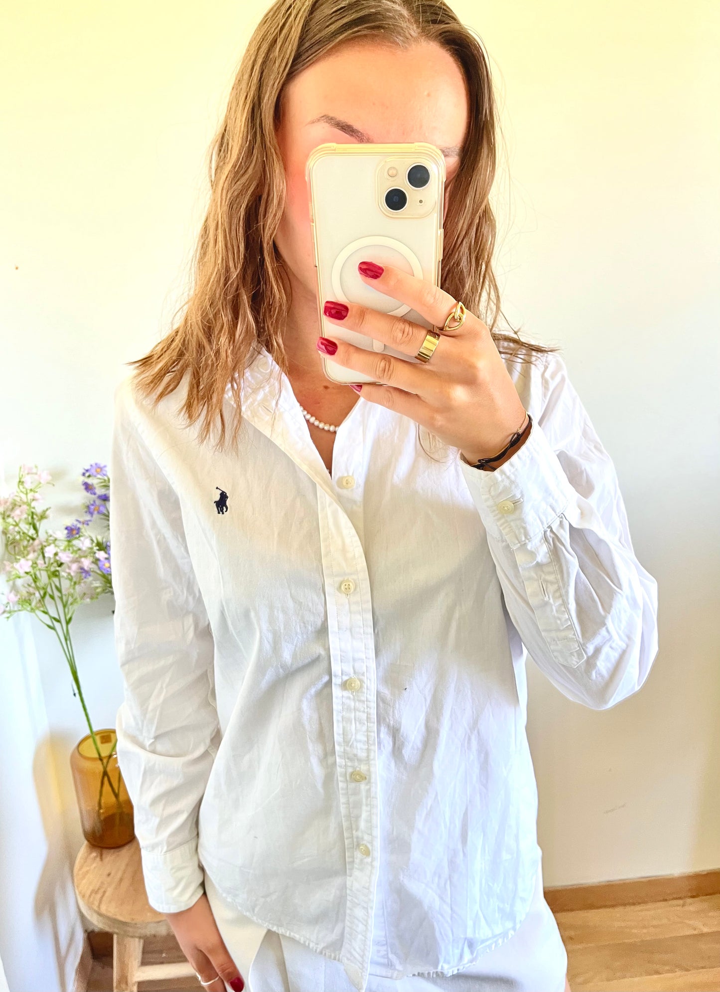 Chemise blanche Ralph Lauren - S