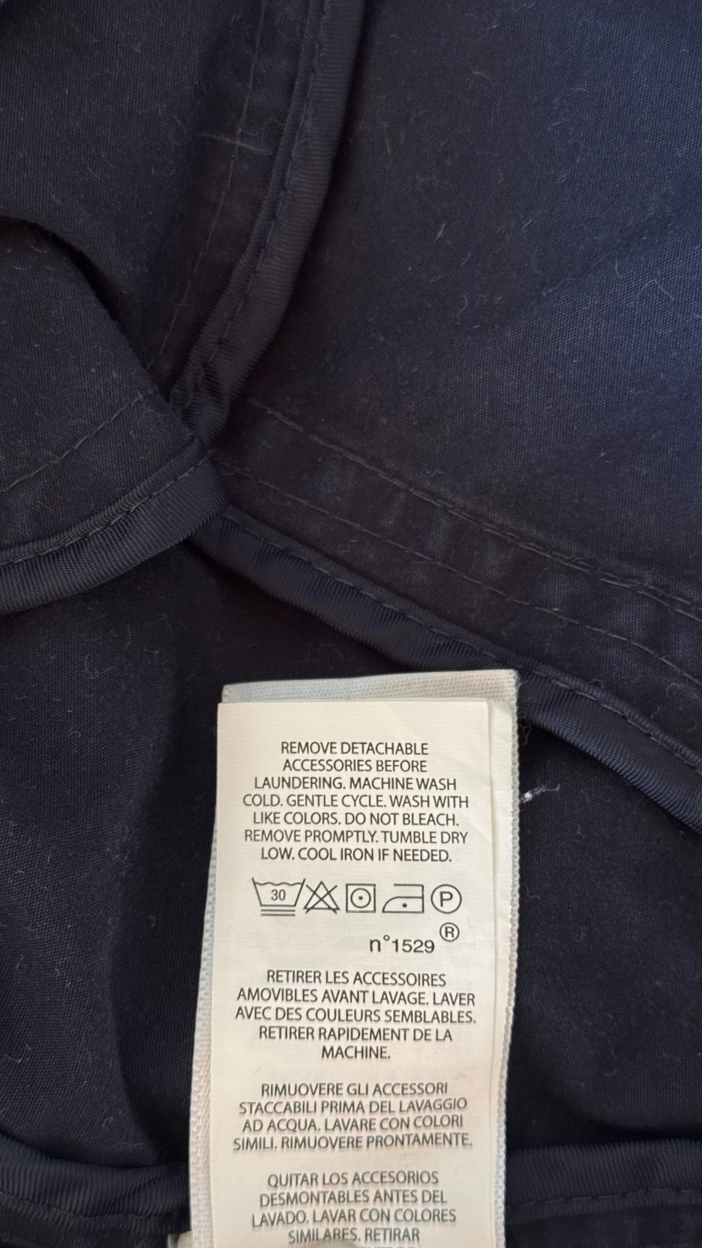 Veste toile de coton marine Ralph Lauren - M homme / M-L femme