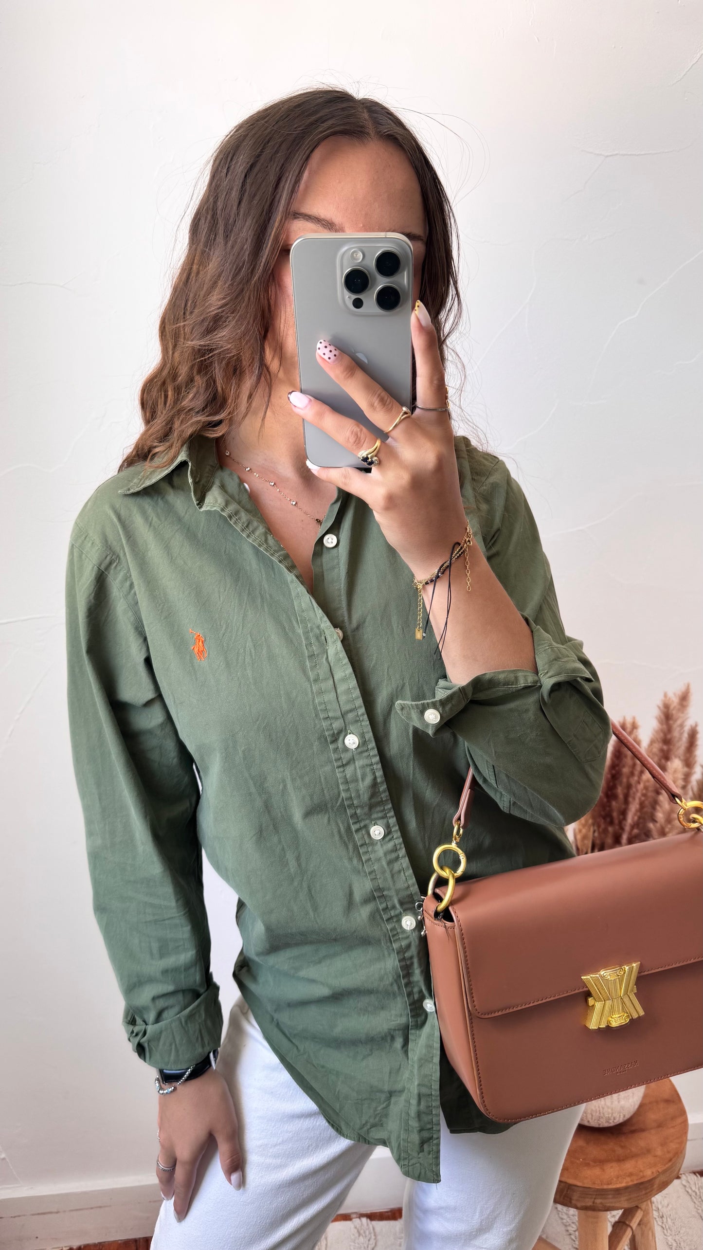 Chemise kaki Ralph Lauren - S/M