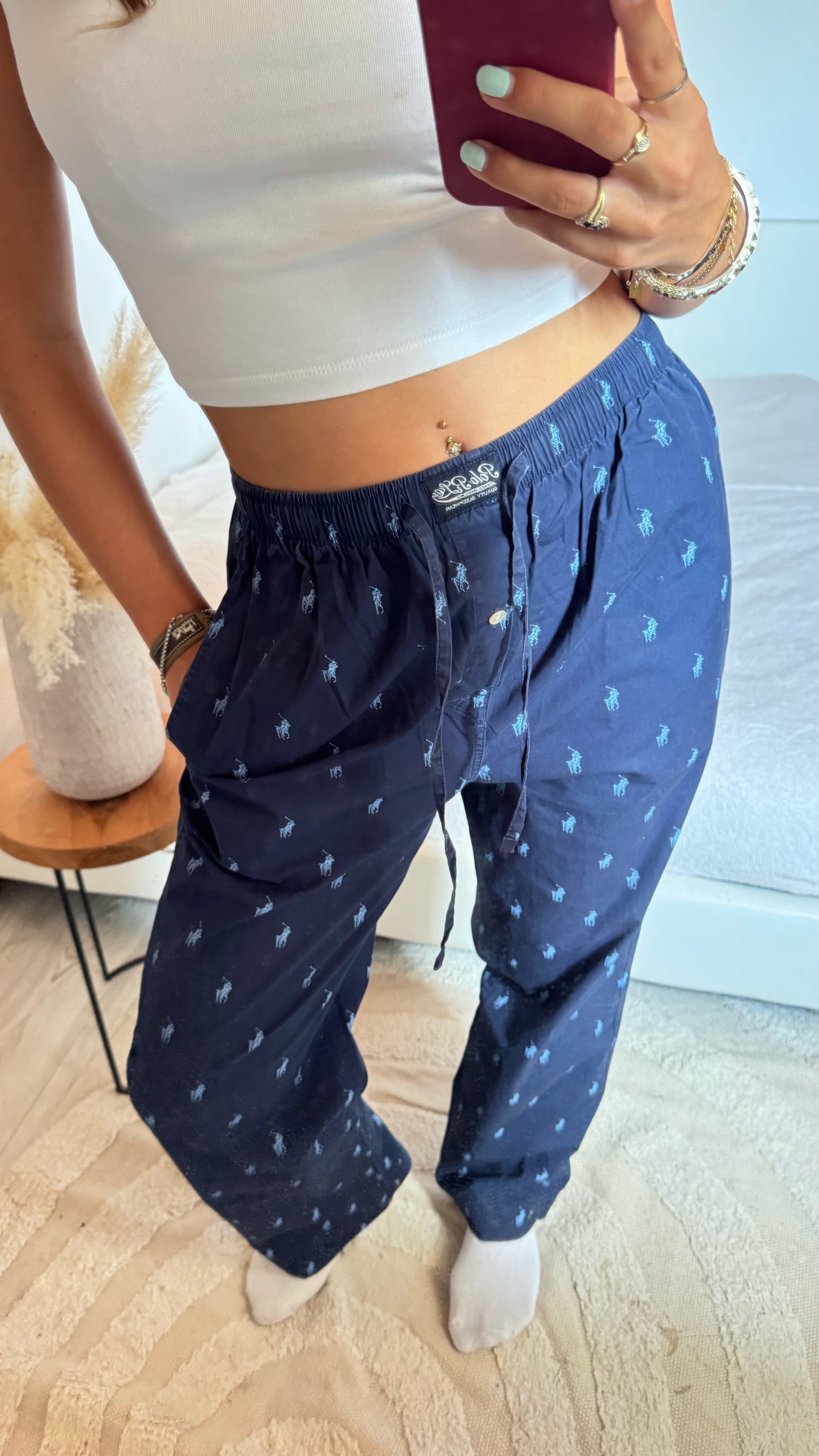 Pantalon bleu marine Ralph Lauren - S homme / M femme
