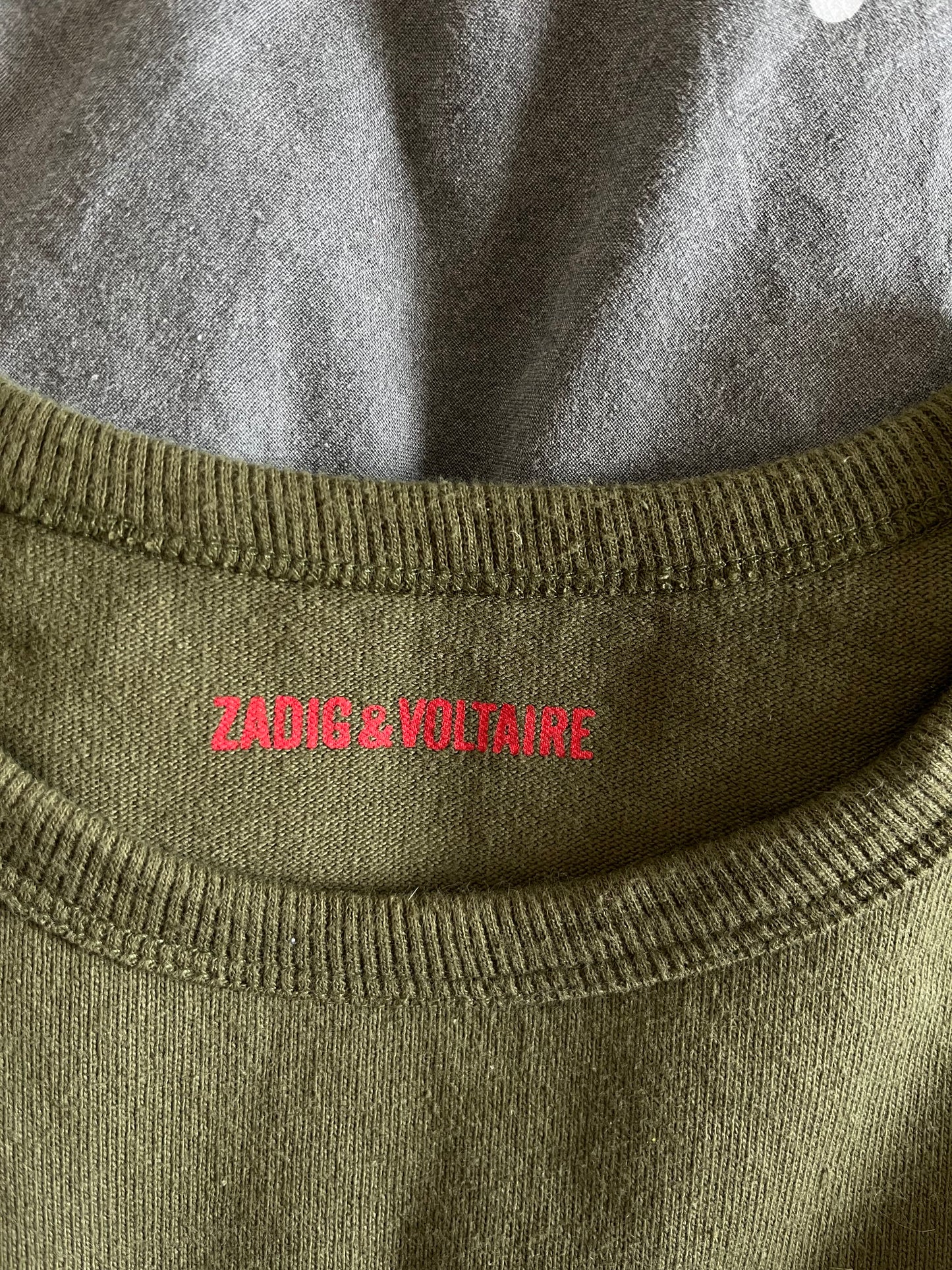 Pull léger kaki Zadig & Voltaire - M