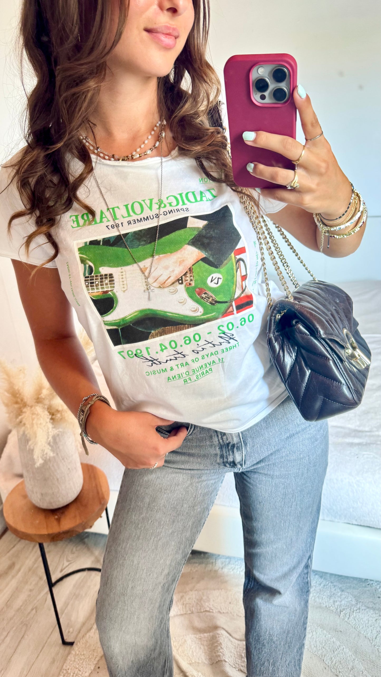 T-shirt blanc Zadig & Voltaire - S