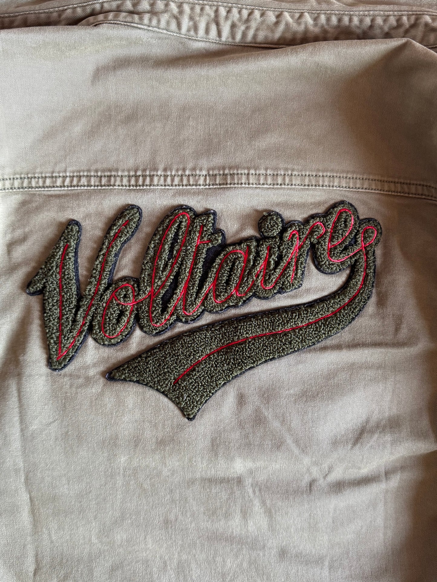 Chemise kaki inscriptions dos Zadig & Voltaire - XS