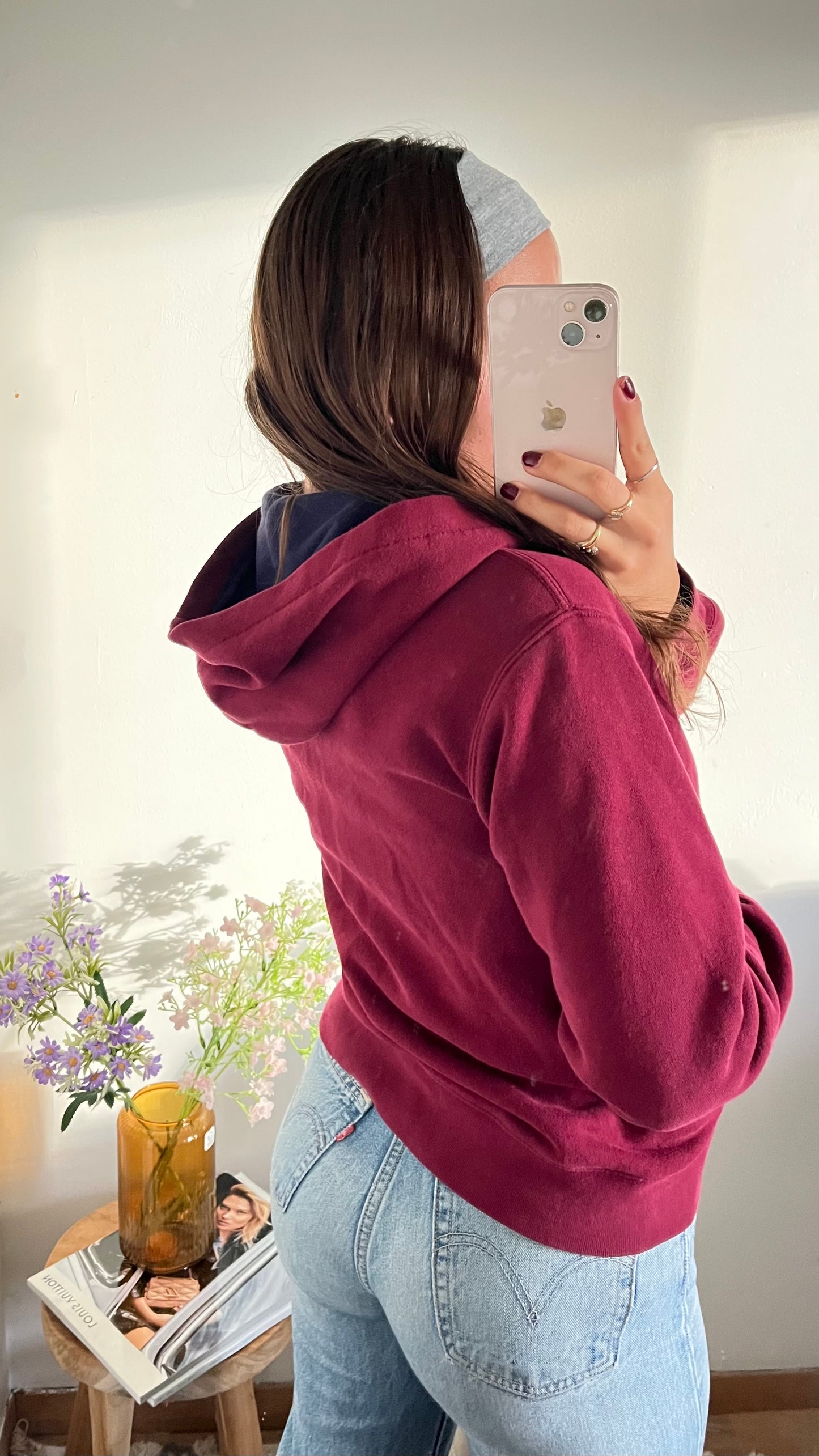 Veste a capuche bordeaux Ralph Lauren - S/M