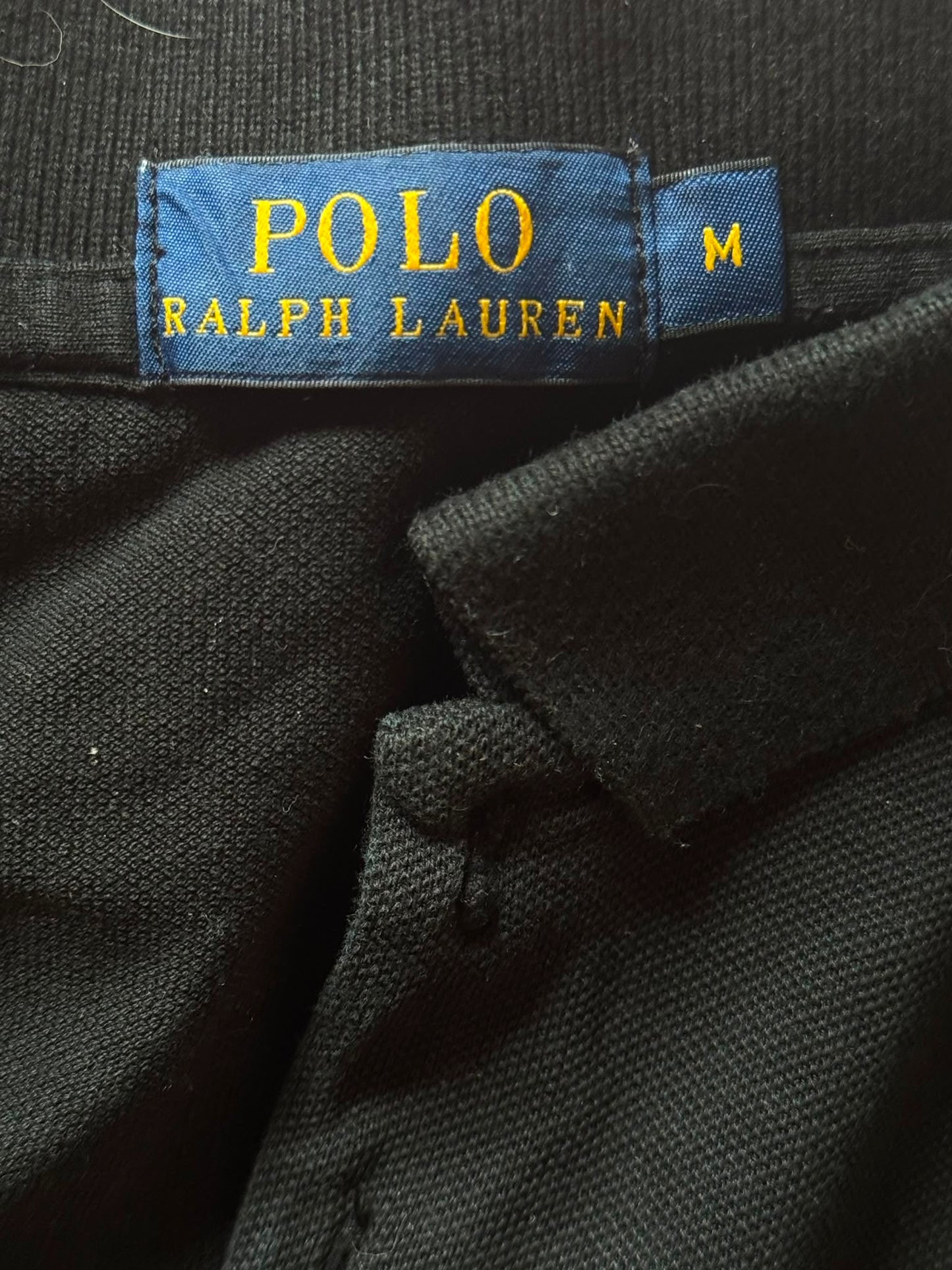 Polo noir Ralph Lauren - M