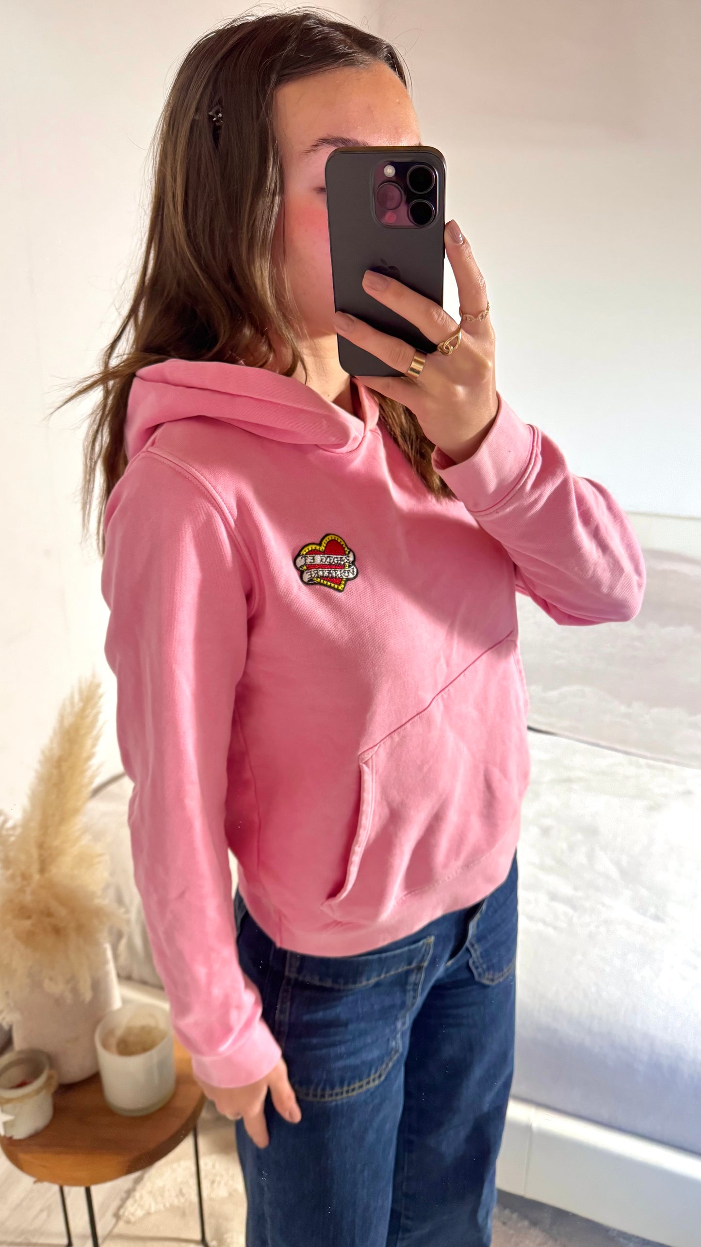 Sweat à capuche rose Zadig & Voltaire - XS/S