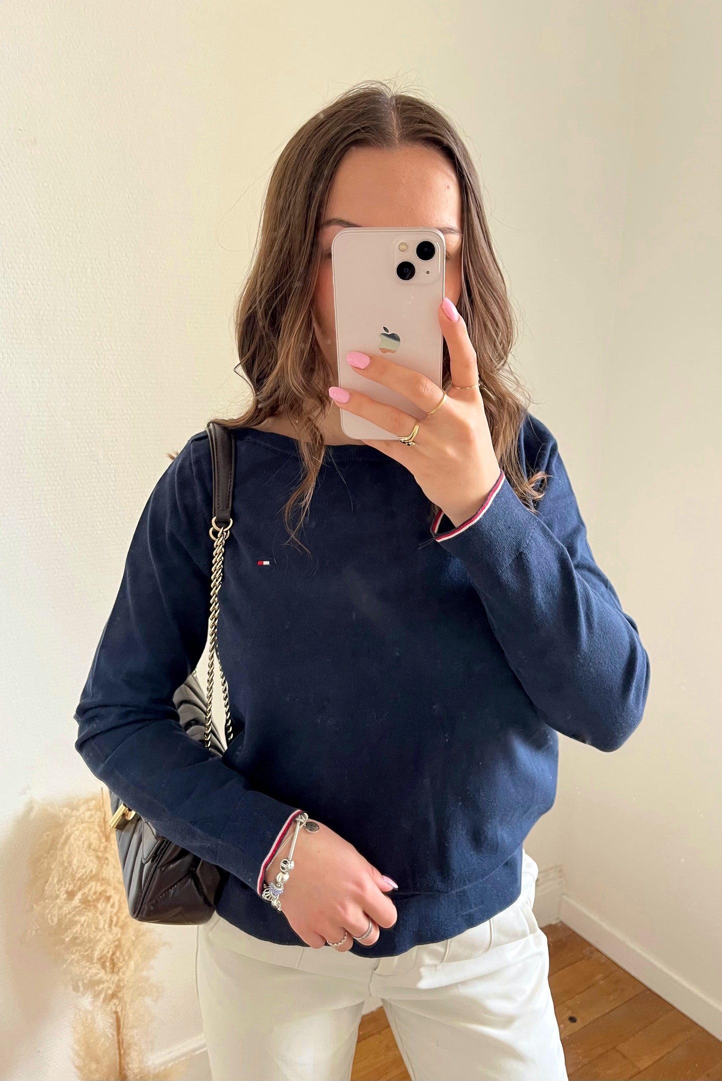 Pull marine Tommy Hilfiger - M