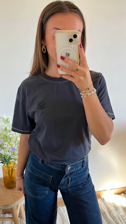 T-shirt noir Sandro - M/L
