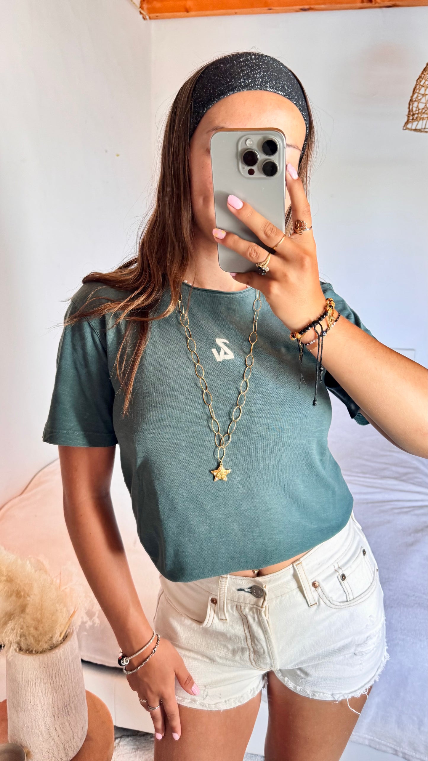 T-shirt vert foncé Zadig & Voltaire - S